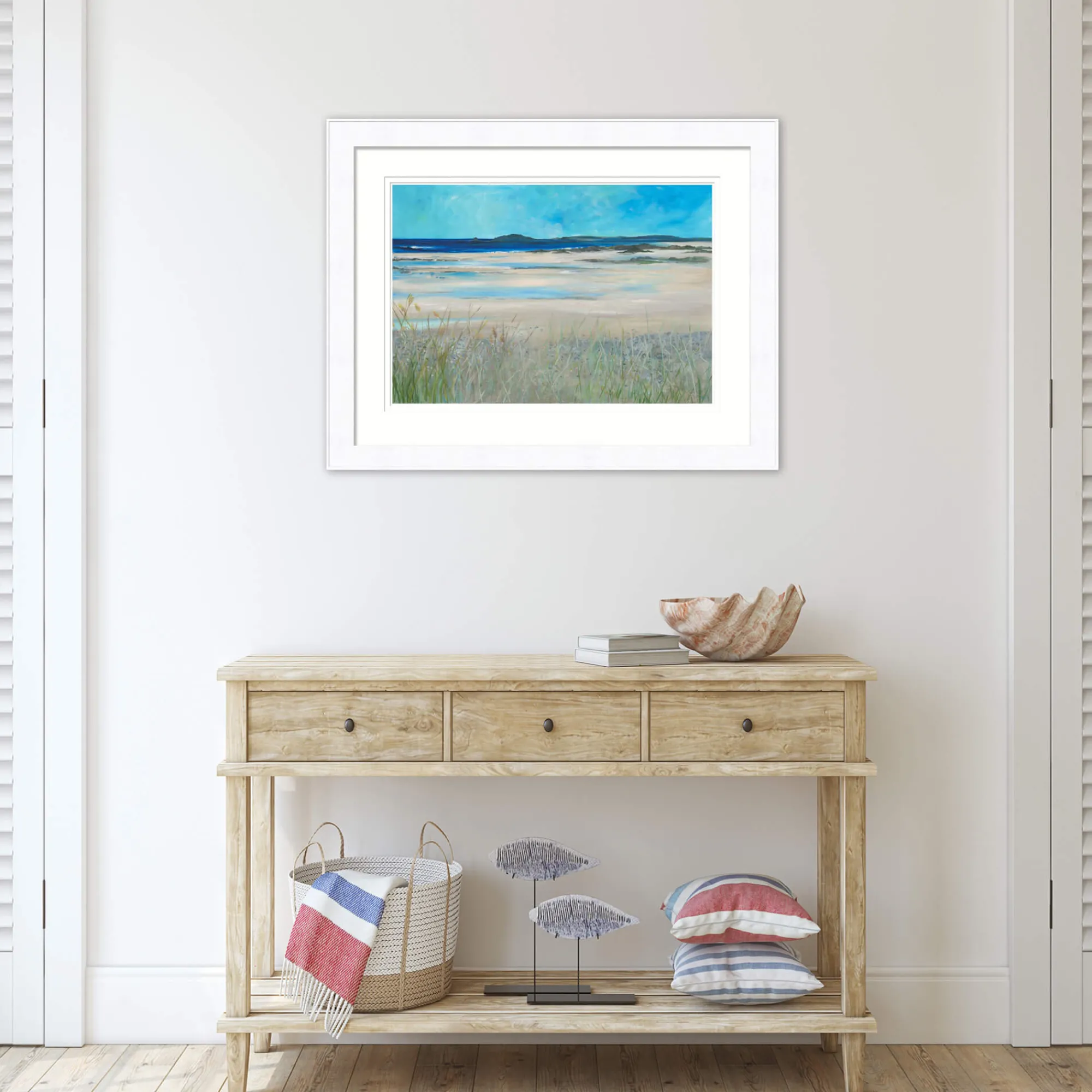 Padstow|Cornwall*Whistlefish Rock Estuary Extra Large Framed Print