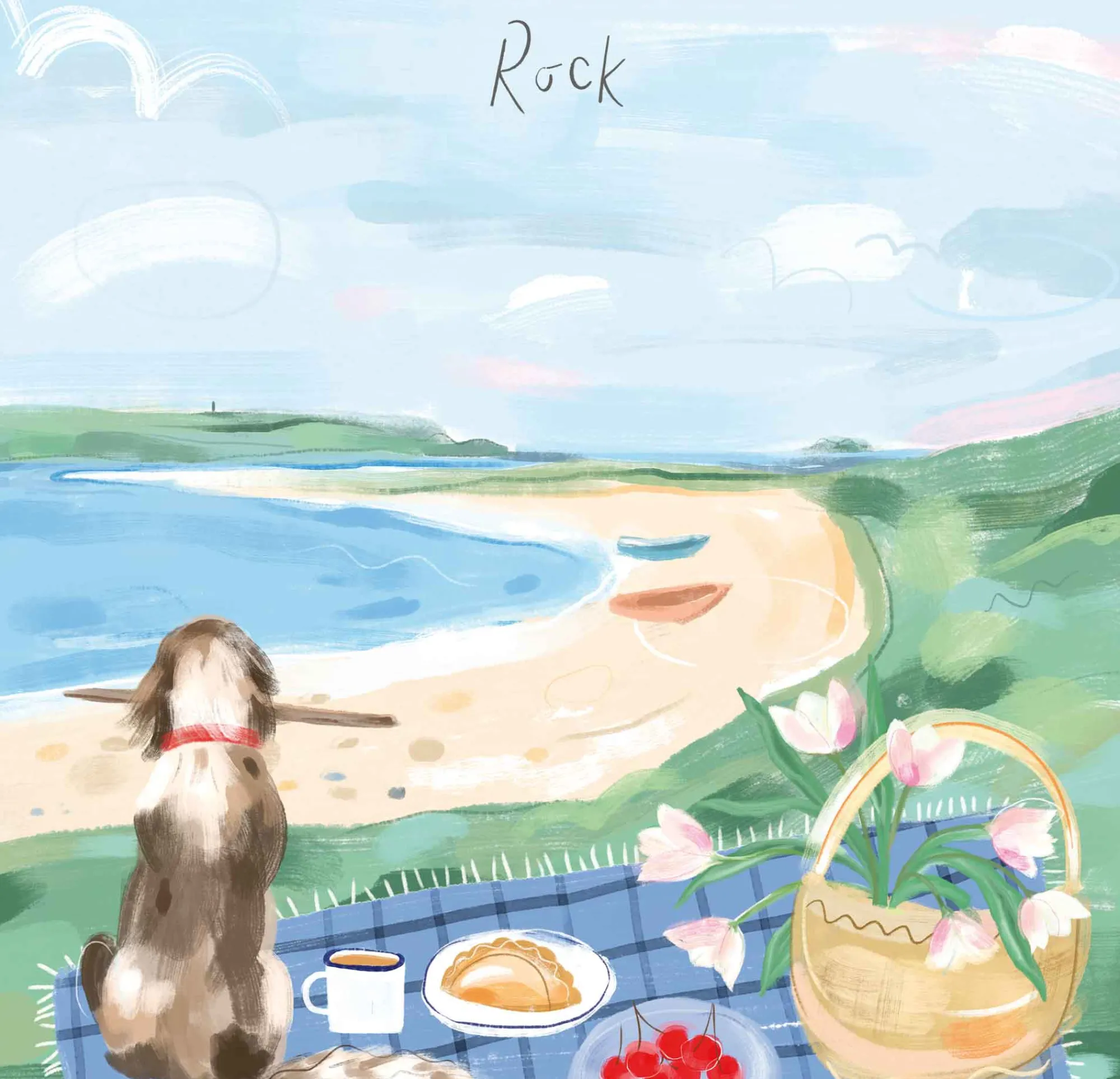 Unframed Prints*Whistlefish Rock Window View Small Art Print