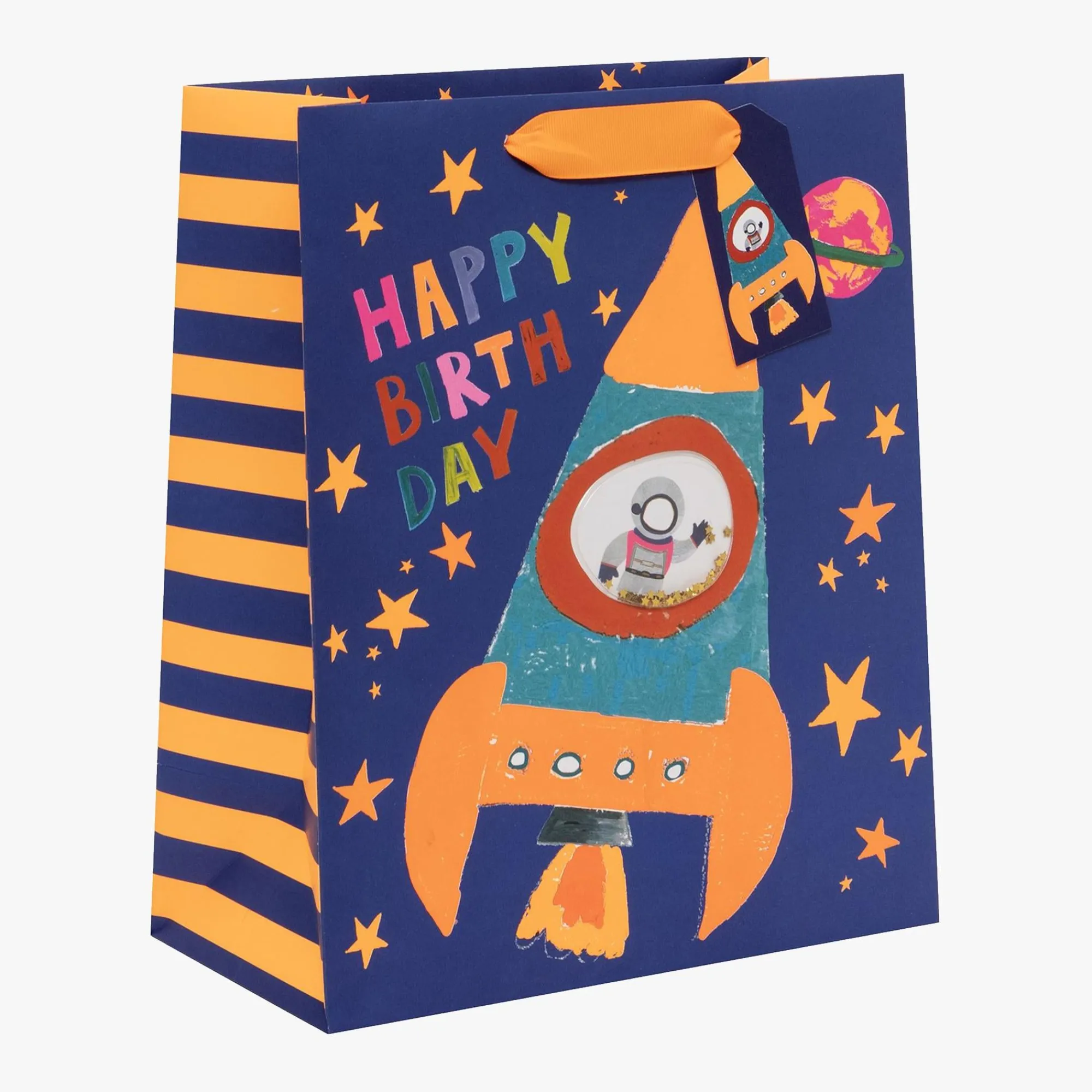 Gift Bags|Gift Bags*Whistlefish Rocket Boy Large Gift Bag