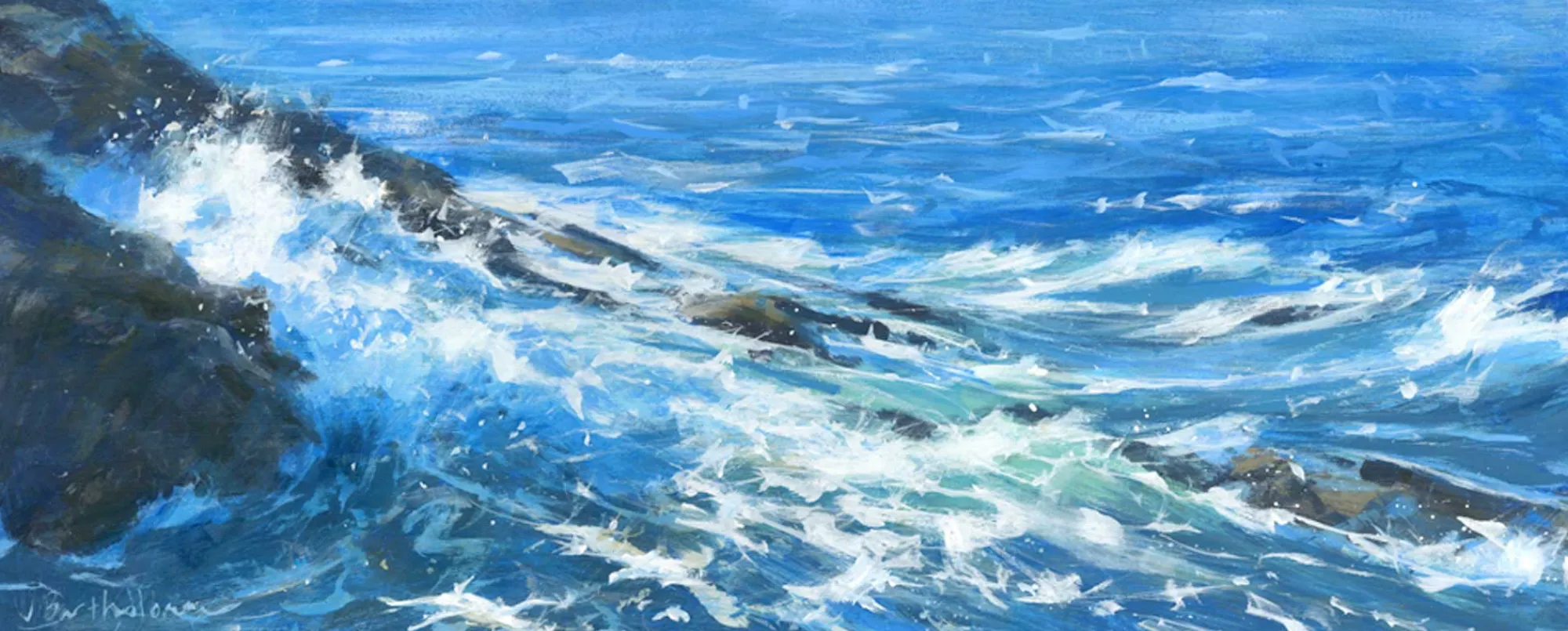 Unframed Prints*Whistlefish Rocks At The Point Art Print