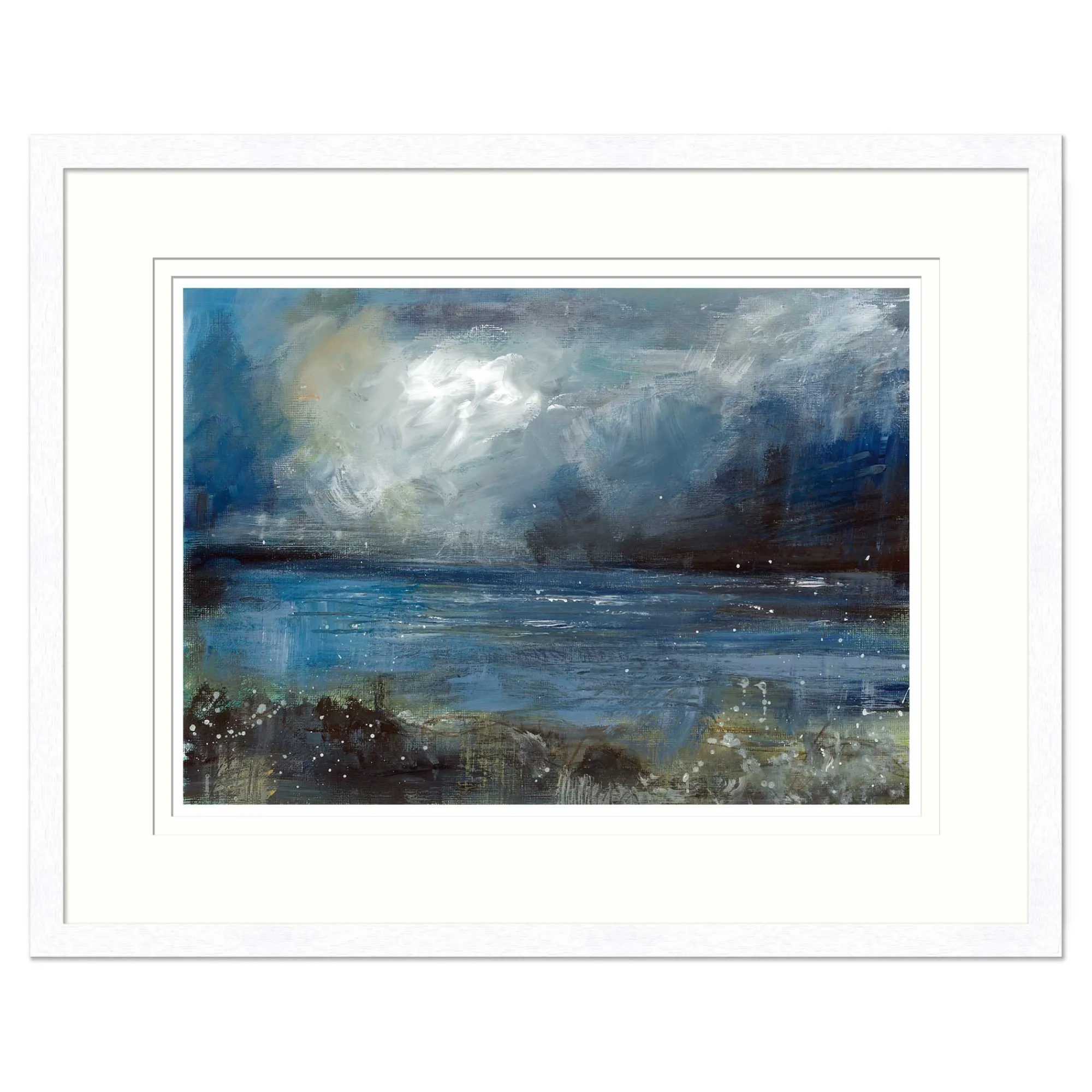 Coastal Scenes|Framed Prints*Whistlefish Rolling Storm Framed Print