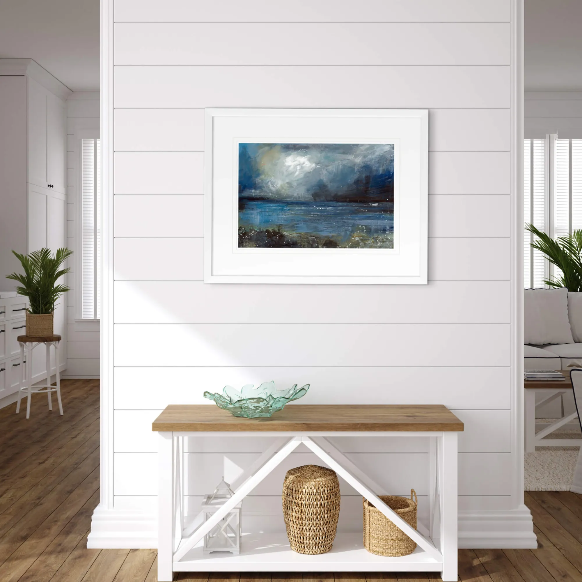 Coastal Scenes|Framed Prints*Whistlefish Rolling Storm Framed Print