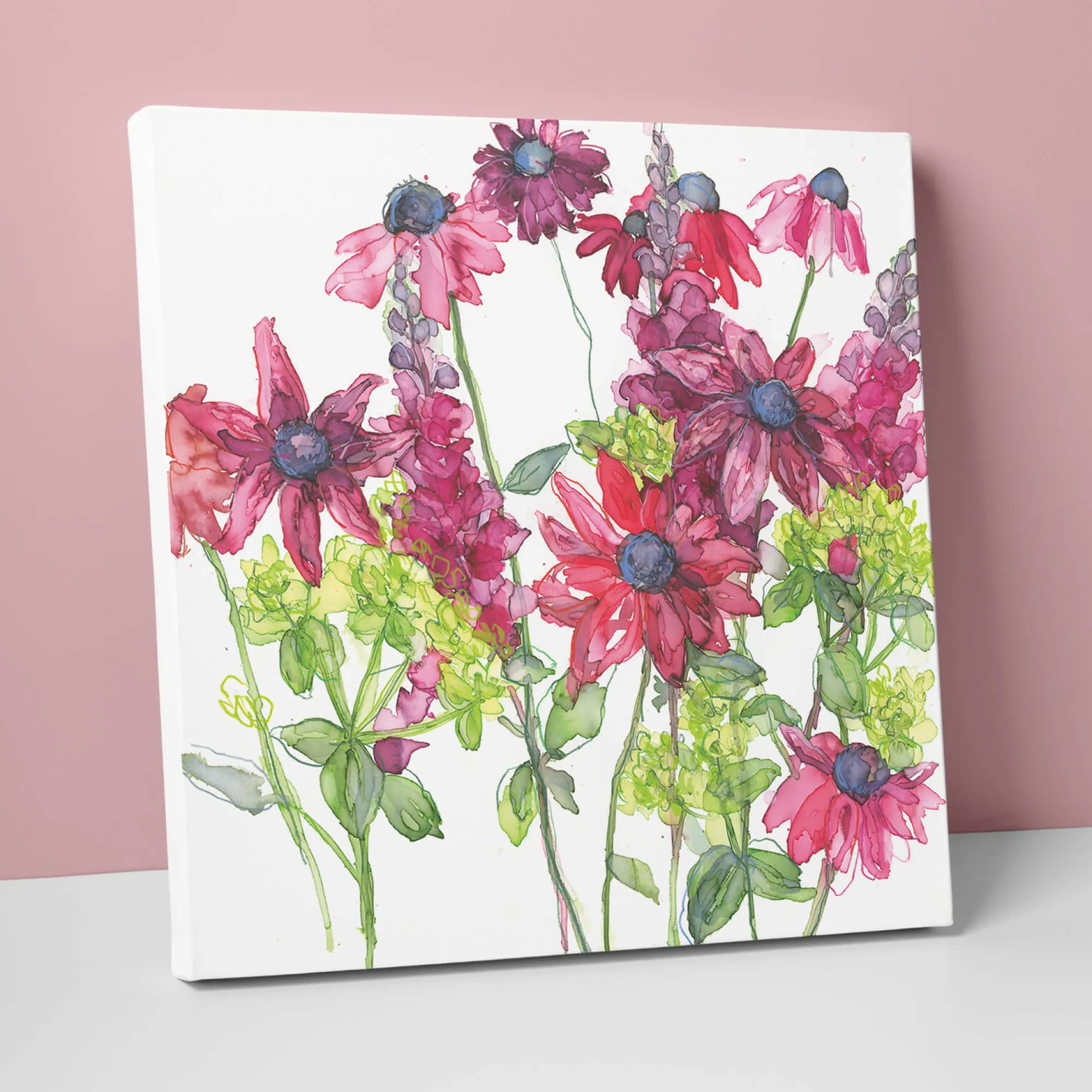Floral & Flowers|Canvas*Whistlefish Rudbeckia, Euphoria & Snapdragons Canvas