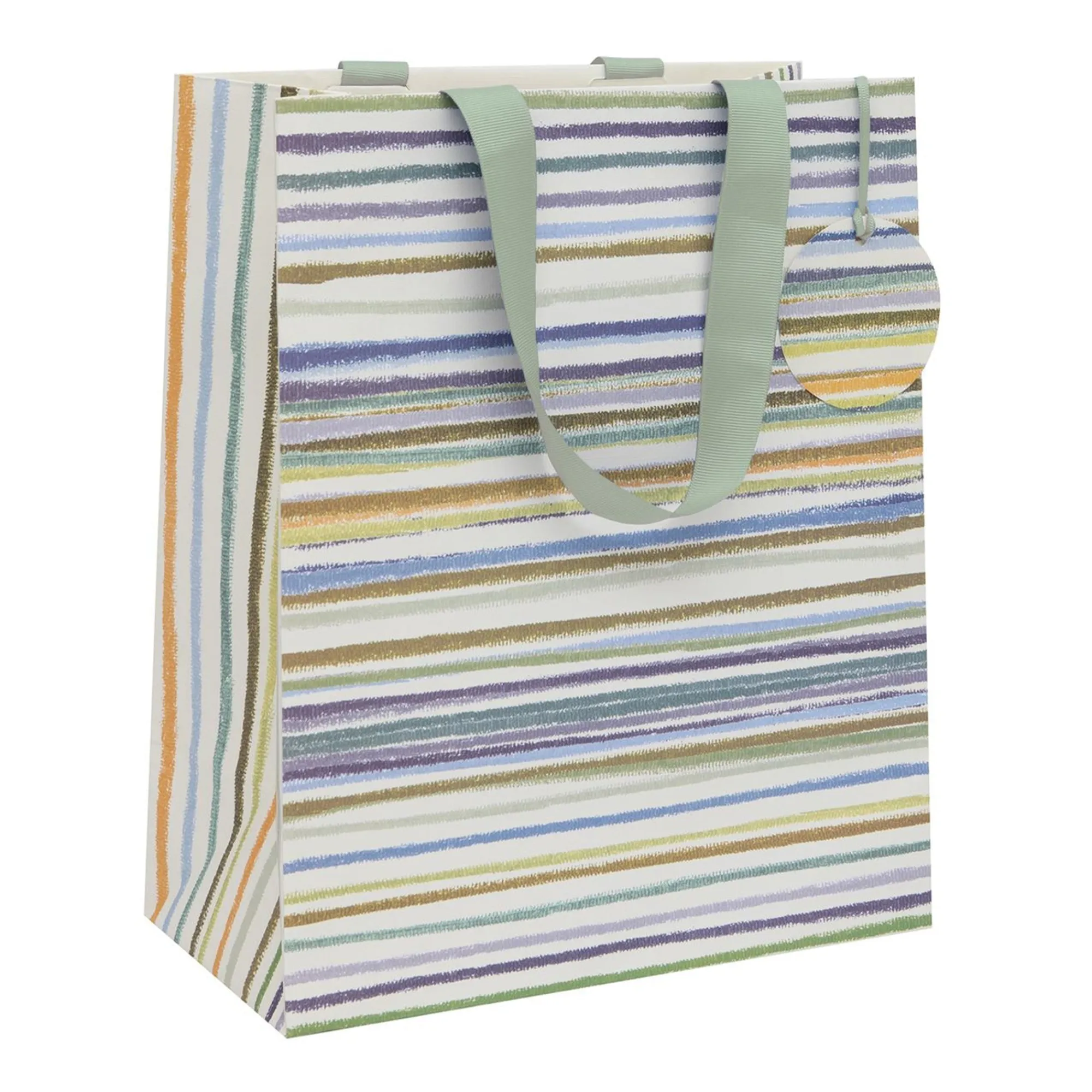 Gift Bags|Gift Bags*Whistlefish Rustic Stripes Large Gift Bag