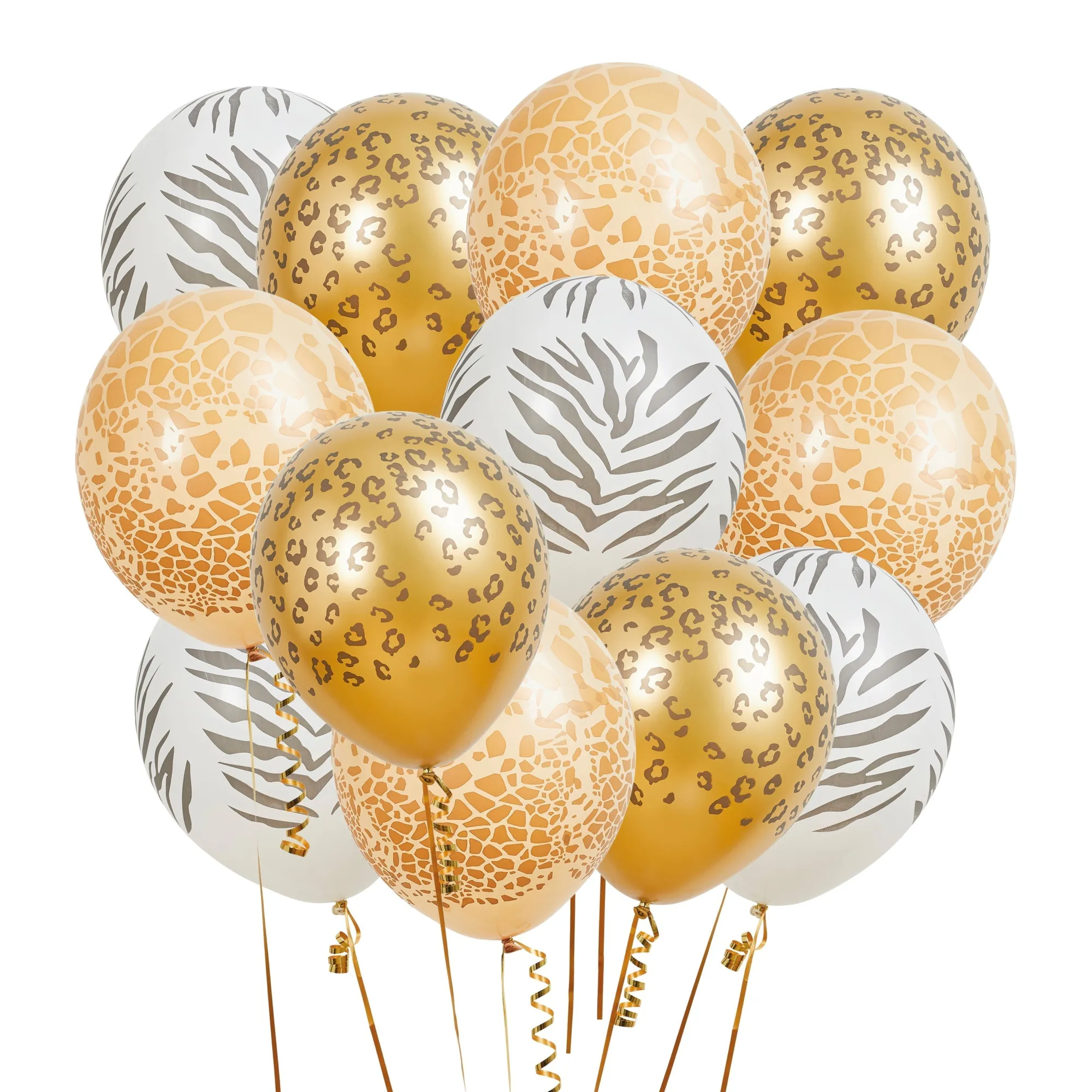 Balloons|Animal*Whistlefish Safari Balloon Bundle (12 Pack)