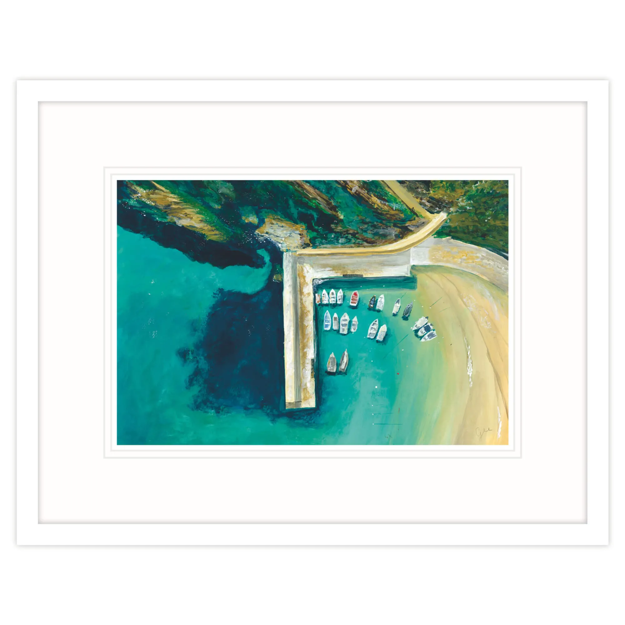 Coastal Scenes|Framed Prints*Whistlefish Safe Harbour Framed Print