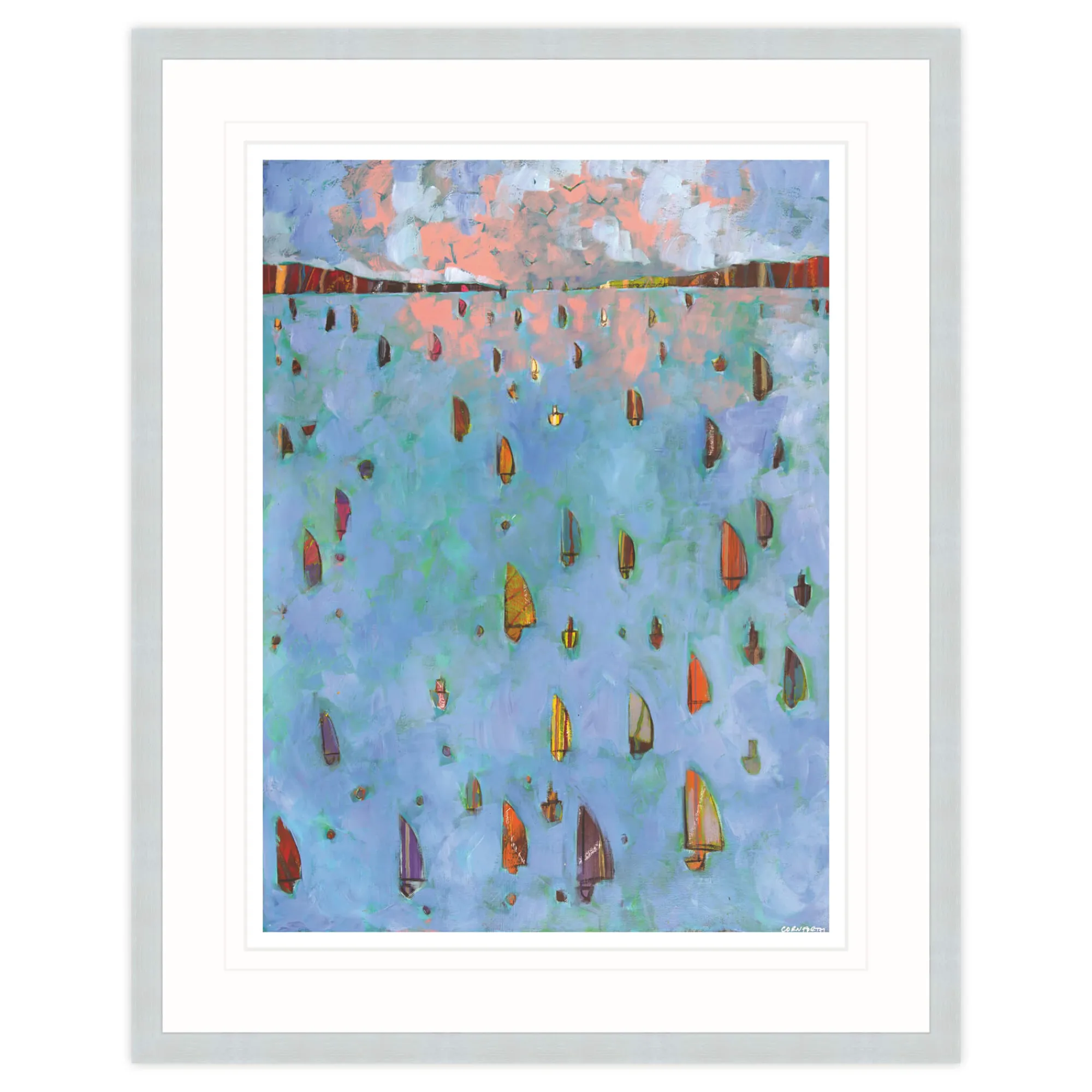 Framed Prints*Whistlefish Sailing At Sunrise Framed Print