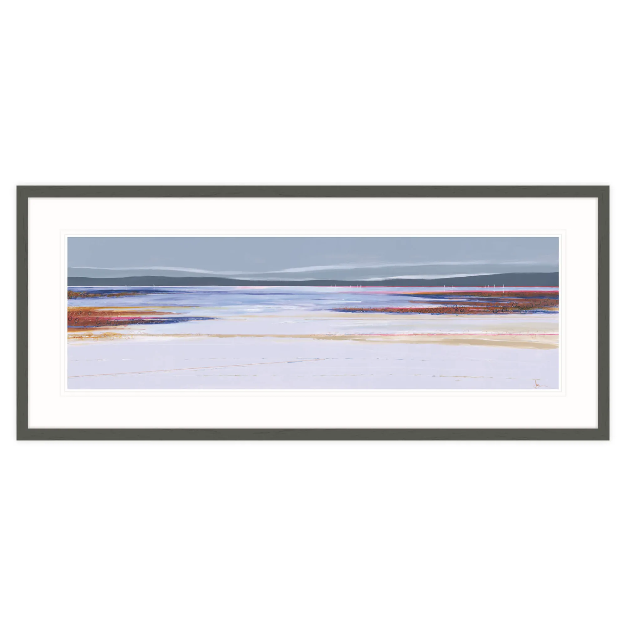 Devon|Coastal Scenes*Whistlefish Sailing The Estuary Salcombe Framed Print
