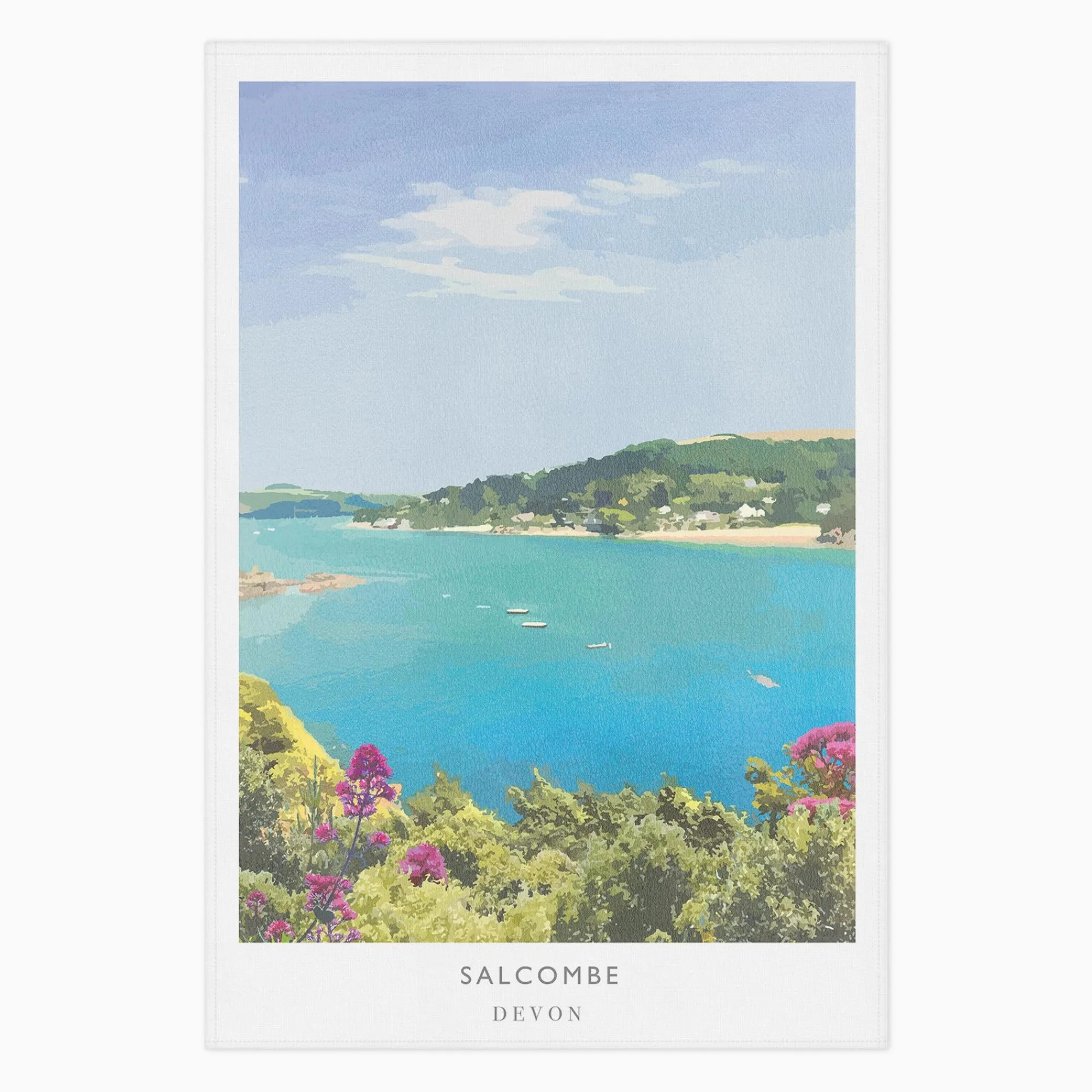 Under £20|Under £10*Whistlefish Salcombe Tea Towel