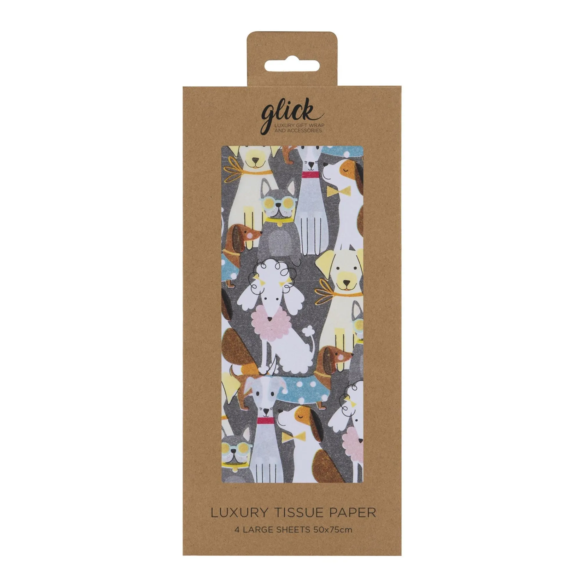 Tissue Paper|Tissue Paper*Whistlefish Sassy Dogs Luxury Tissue Paper