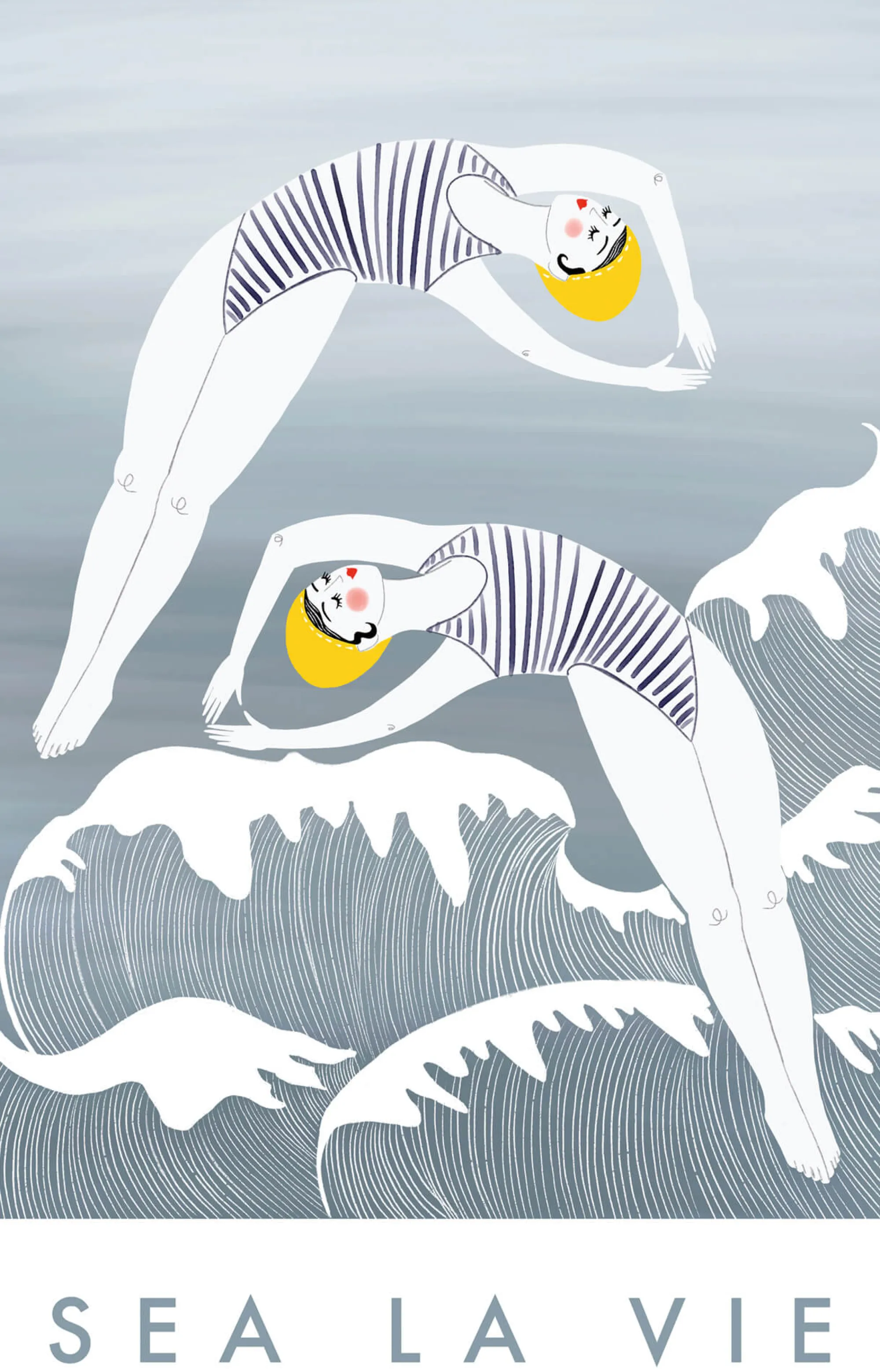 Unframed Prints*Whistlefish Sea La Vie Small Art Print
