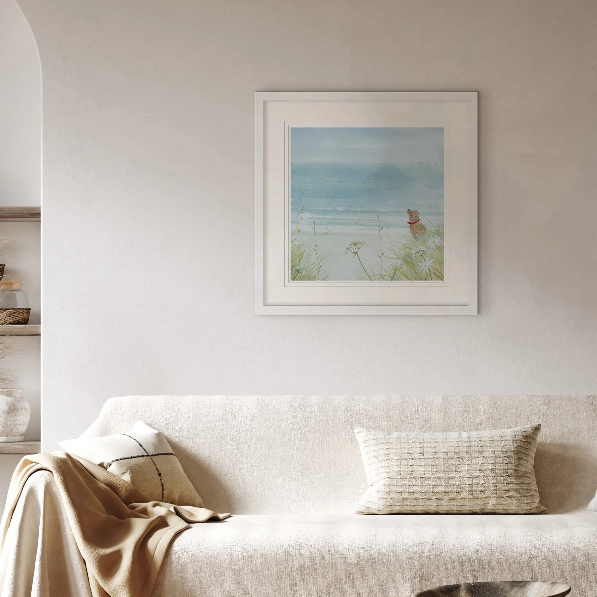 Floral & Flowers|Coastal Scenes*Whistlefish Sea Mist Framed Print