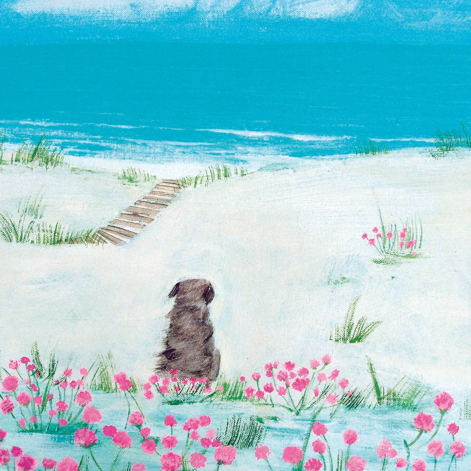 Unframed Prints*Whistlefish Sea Pinks Small Art Print