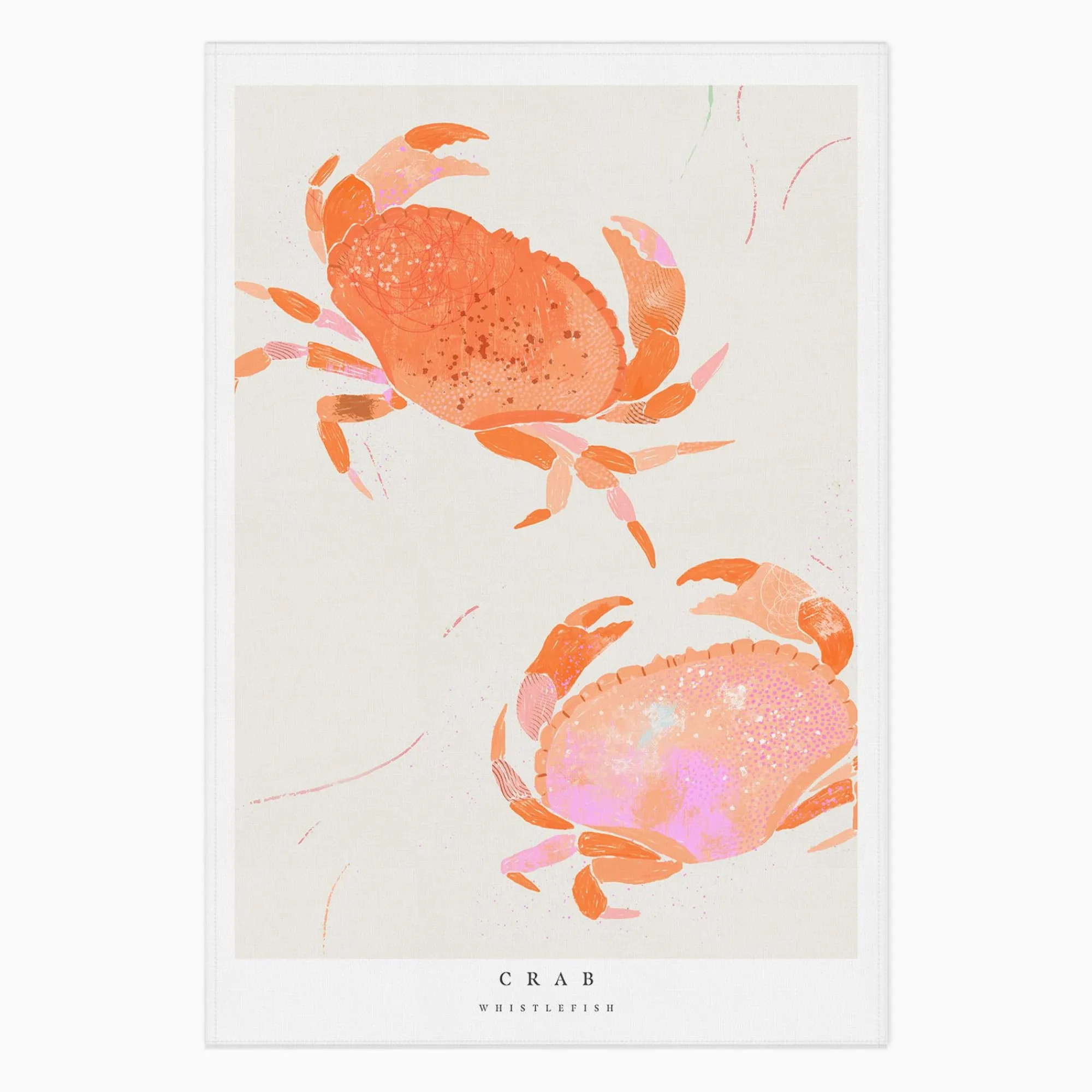 Under £20|Under £10*Whistlefish Seagrass Crabs Tea Towel