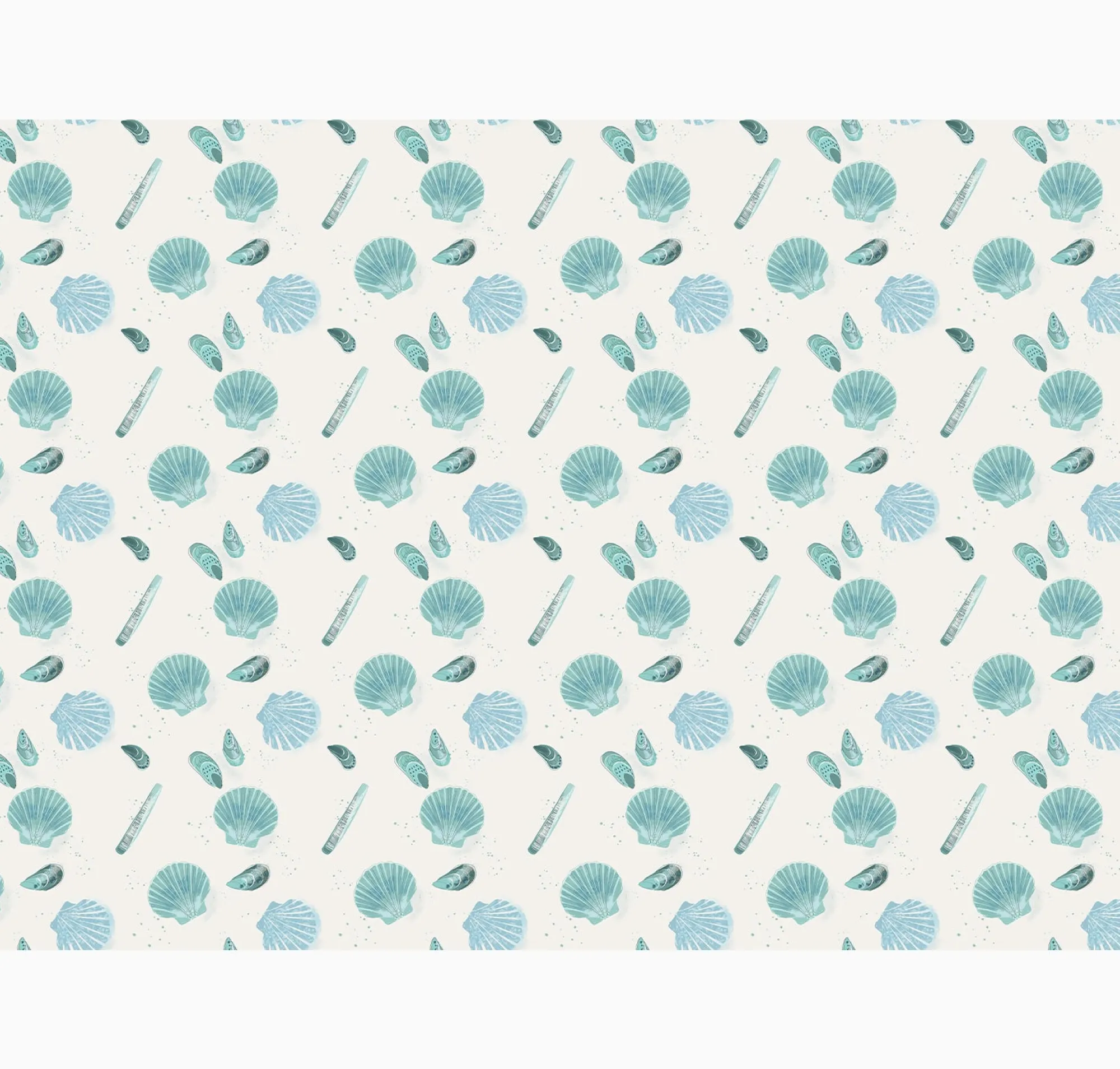 Gift Wrap|For Children*Whistlefish Seagrass Shells Wrapping Paper