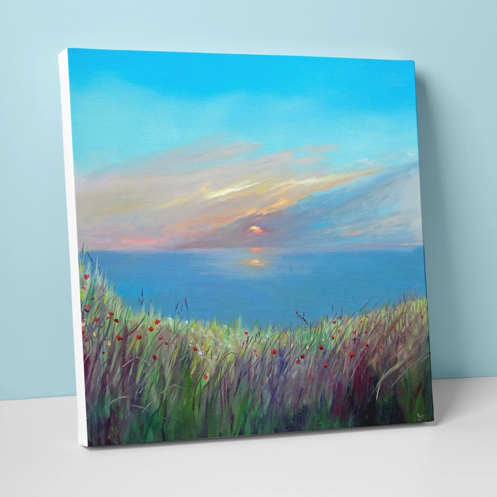 Cornwall|Coastal Scenes*Whistlefish Sennen Cove Canvas