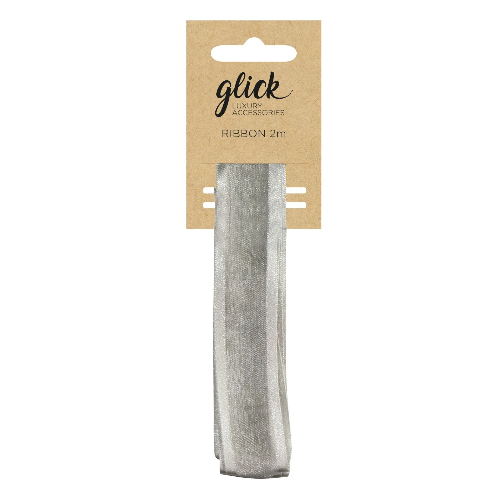 Ribbon & Raffia|Ribbon & Raffia*Whistlefish Silver Satin Edge Ribbon