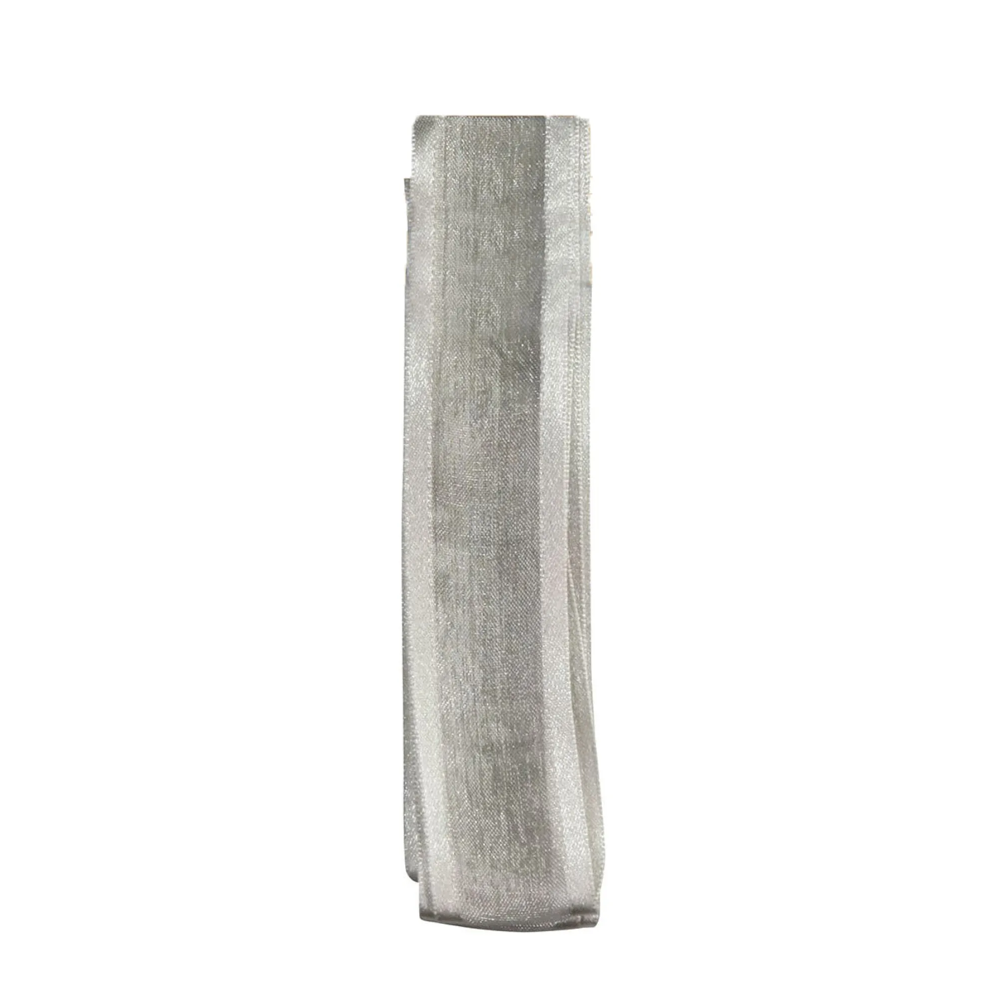 Ribbon & Raffia|Ribbon & Raffia*Whistlefish Silver Satin Edge Ribbon