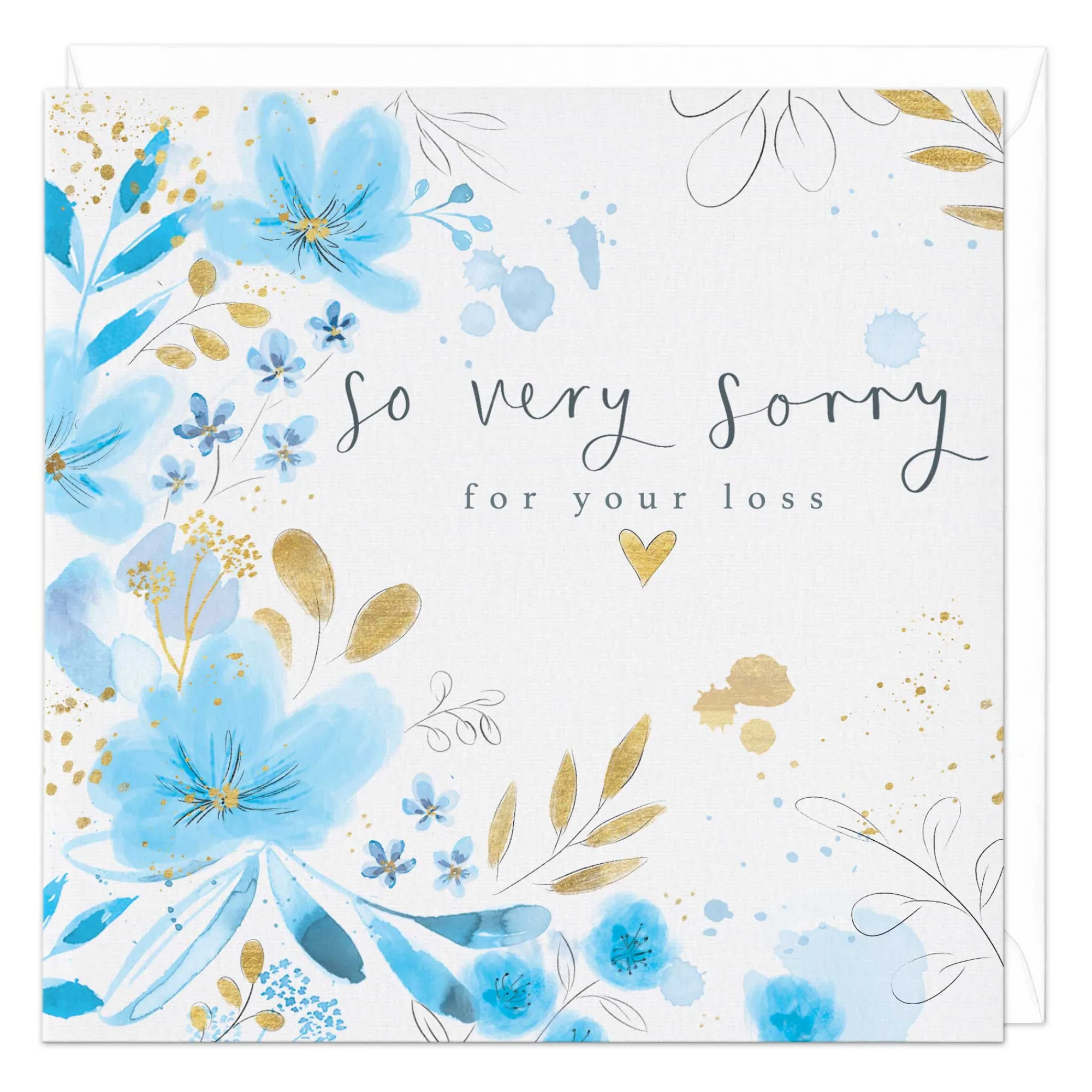Sympathy*Whistlefish Sincere Sympathy Card