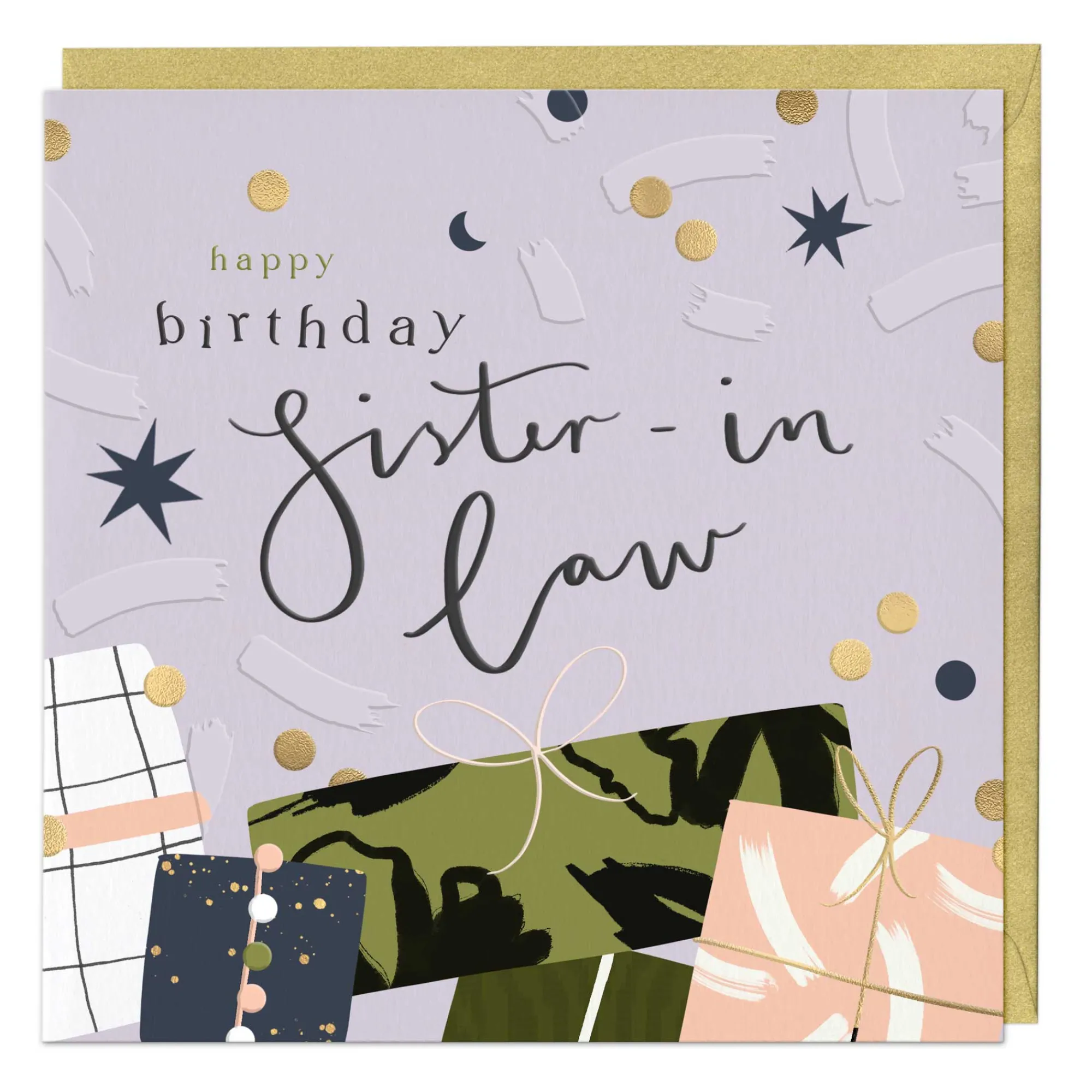 Birthday|Birthday*Whistlefish Sister In Law Luxury Birthday Card