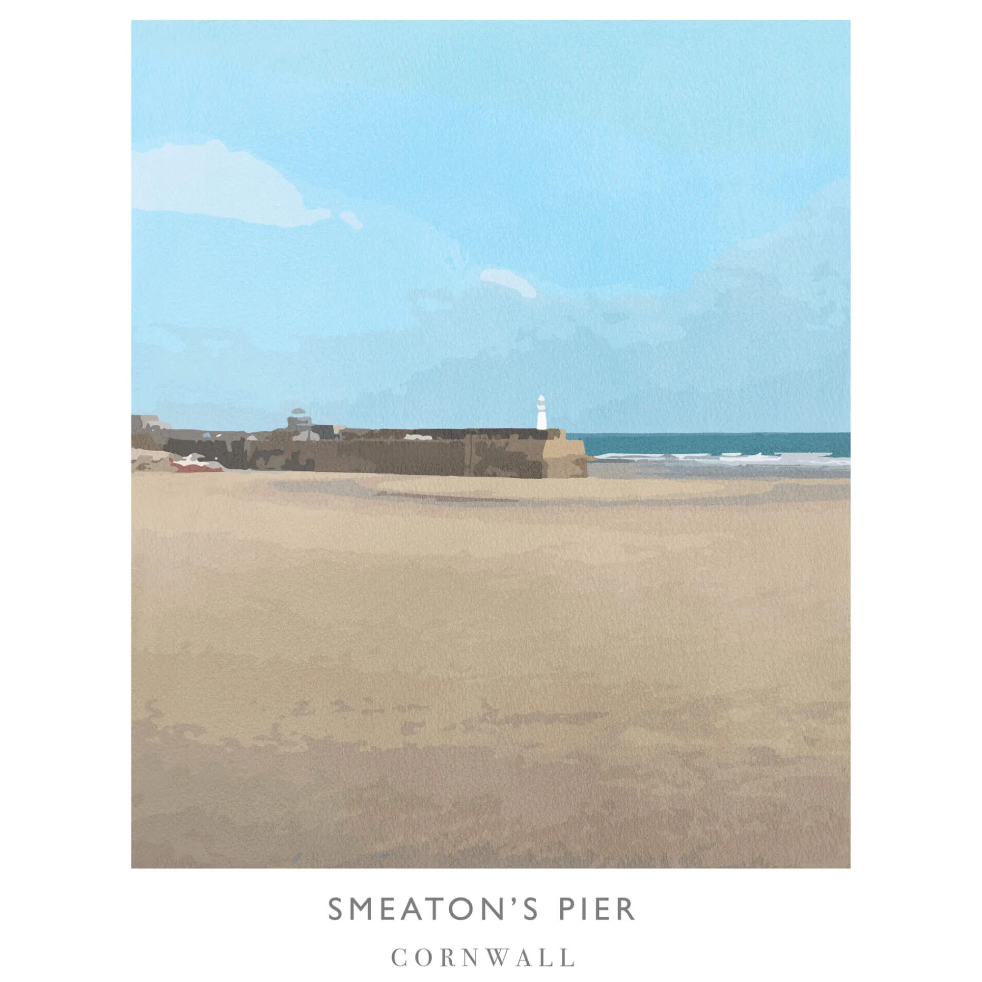 Unframed Prints*Whistlefish Smeatons Pier Art Print