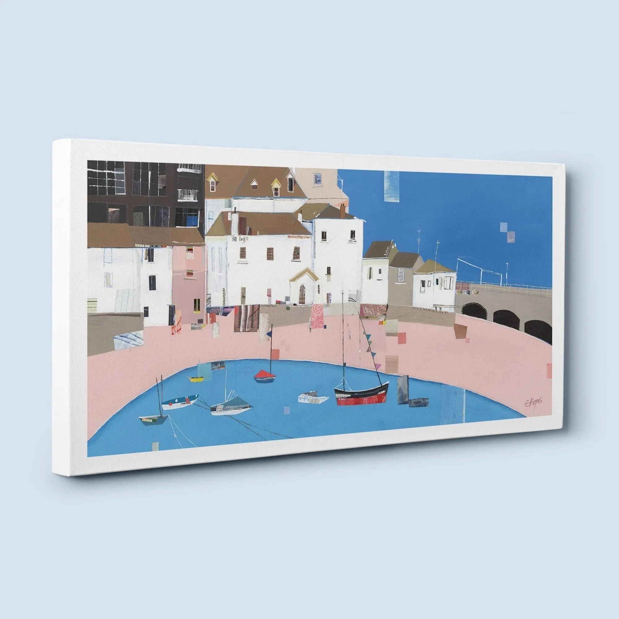 St Ives|Cornwall*Whistlefish Smeatons Pier Canvas