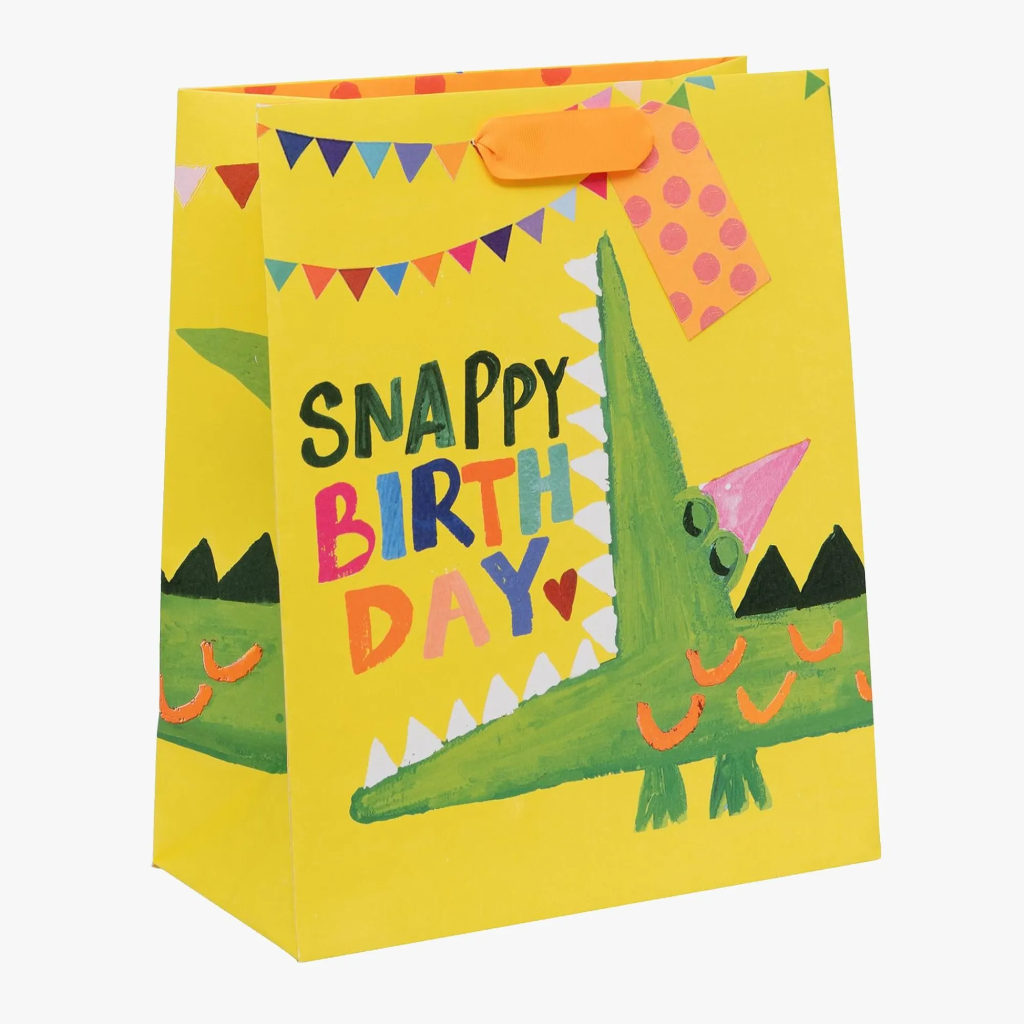 Gift Bags|Gift Bags*Whistlefish Snappy Birthday Large Gift Bag