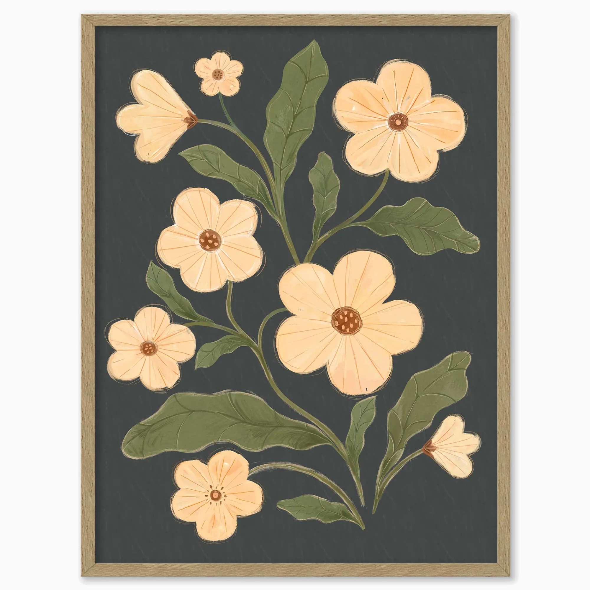 Floral & Flowers|Framed Prints*Whistlefish Soft Bloom Framed Print