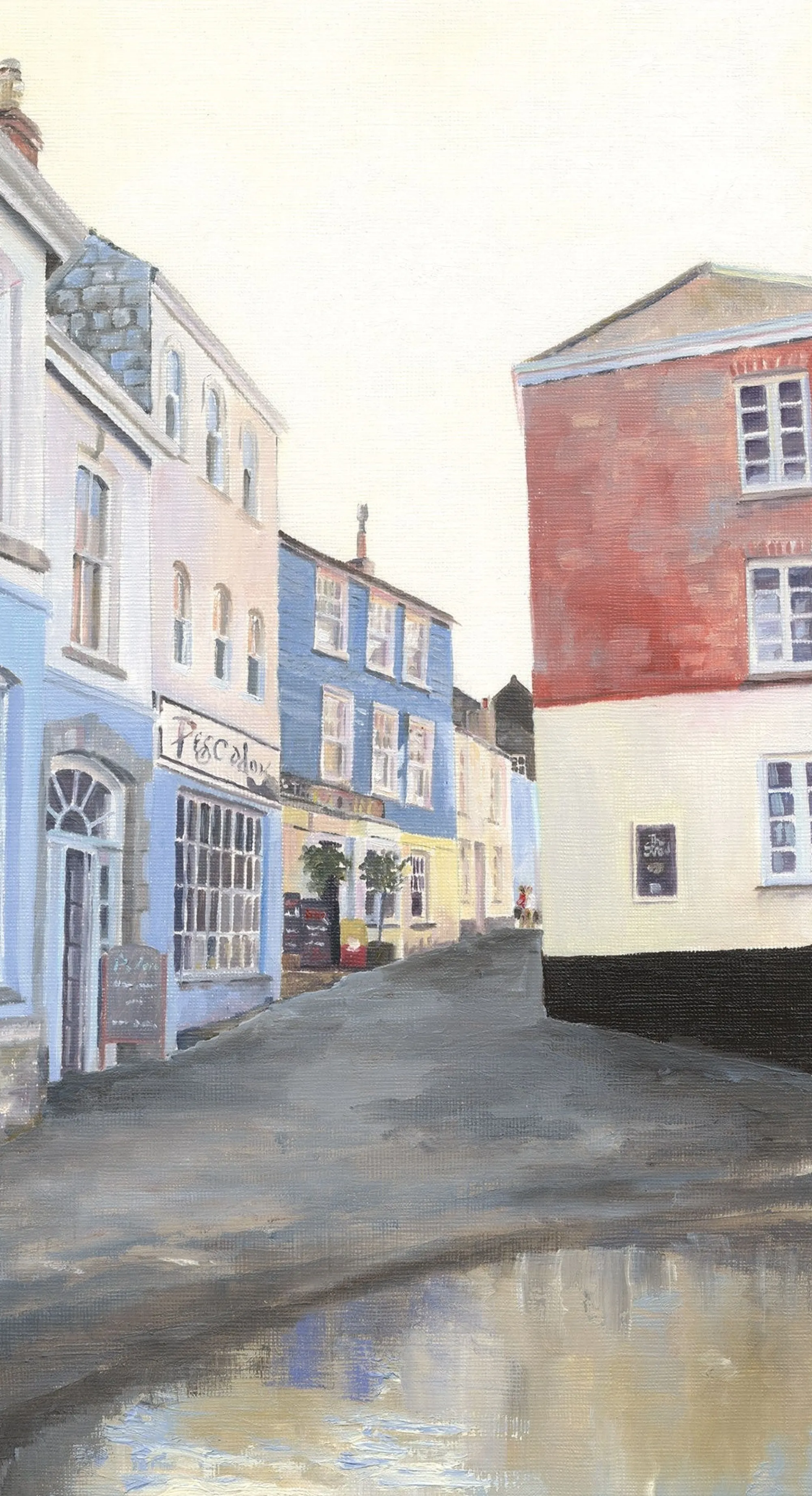 Unframed Prints*Whistlefish South Quay Padstow Art Print