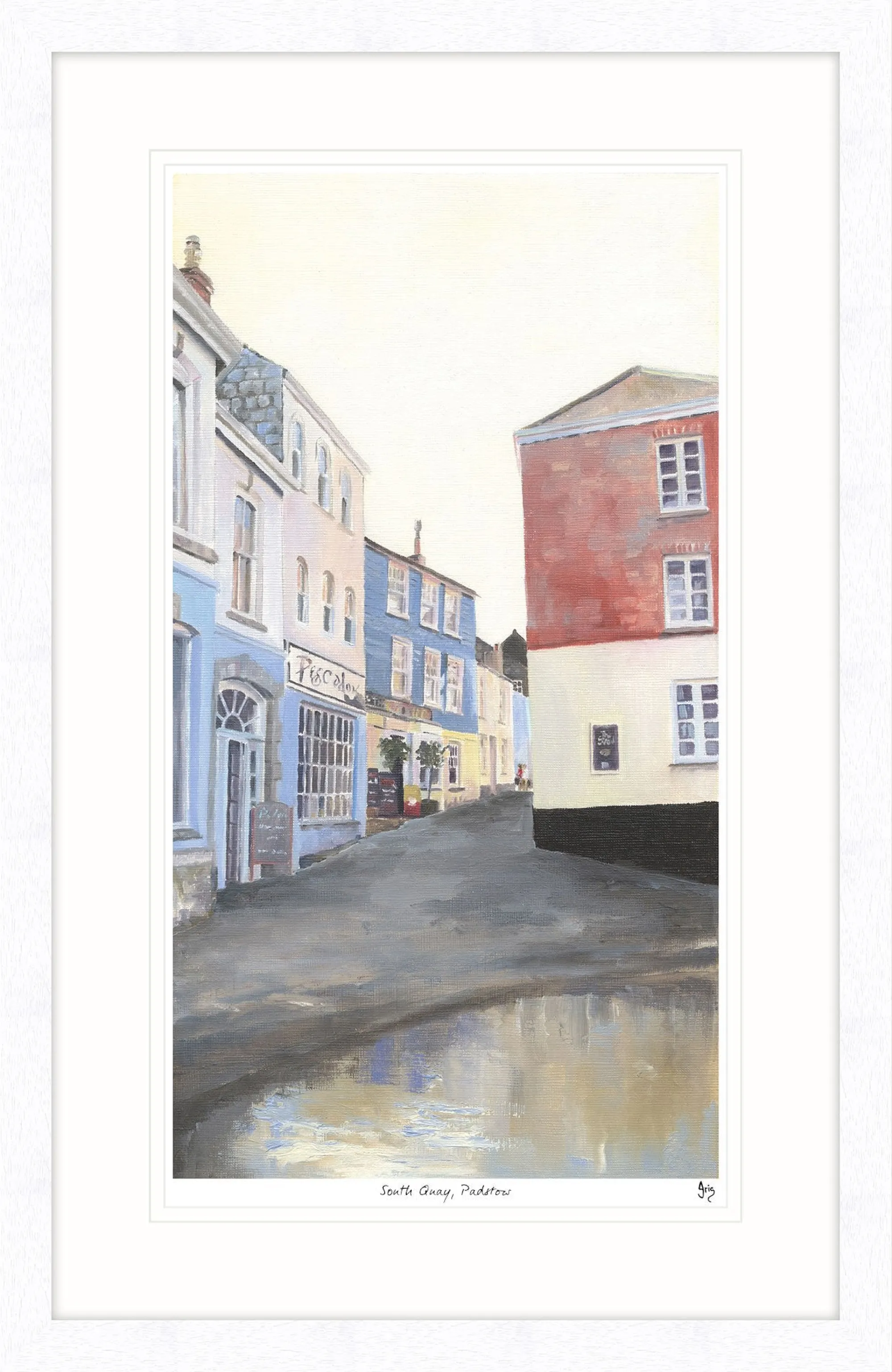 Padstow|Cornwall*Whistlefish South Quay Padstow Framed Print