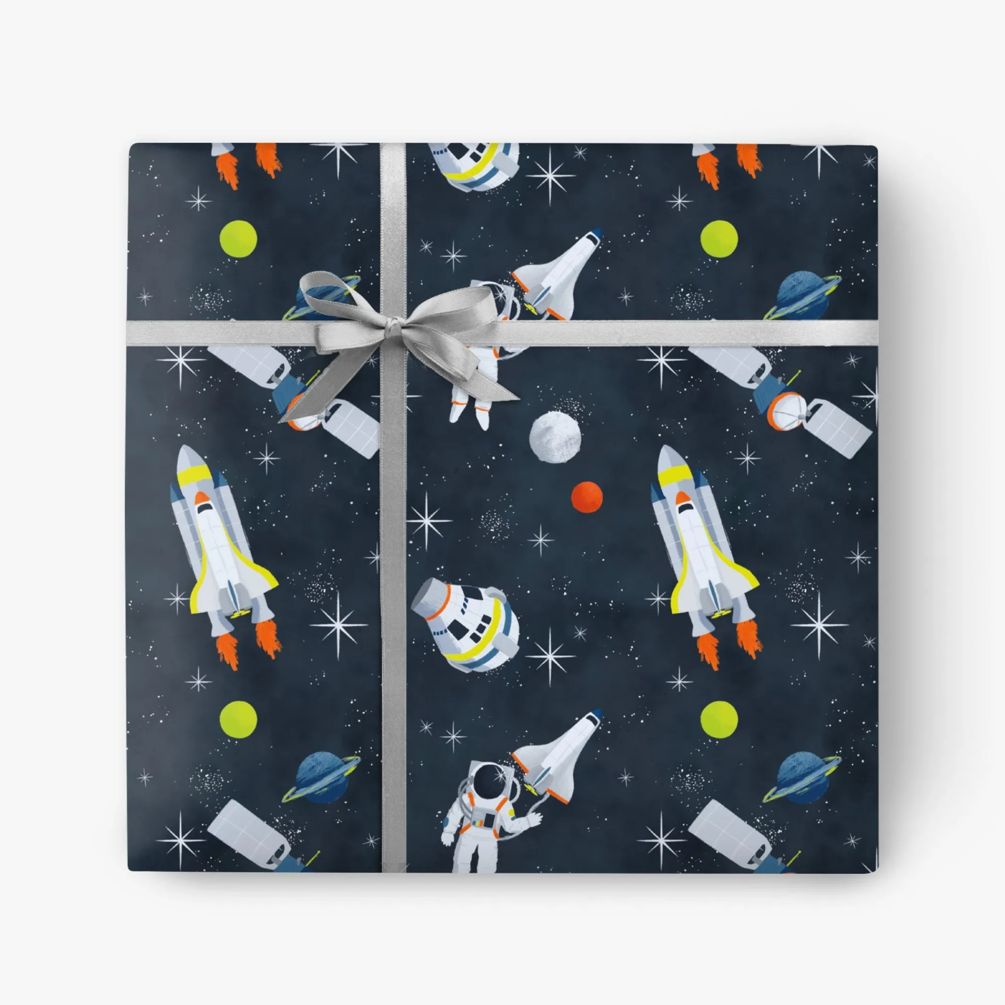 Gift Wrap*Whistlefish Space Travel Wrapping Paper