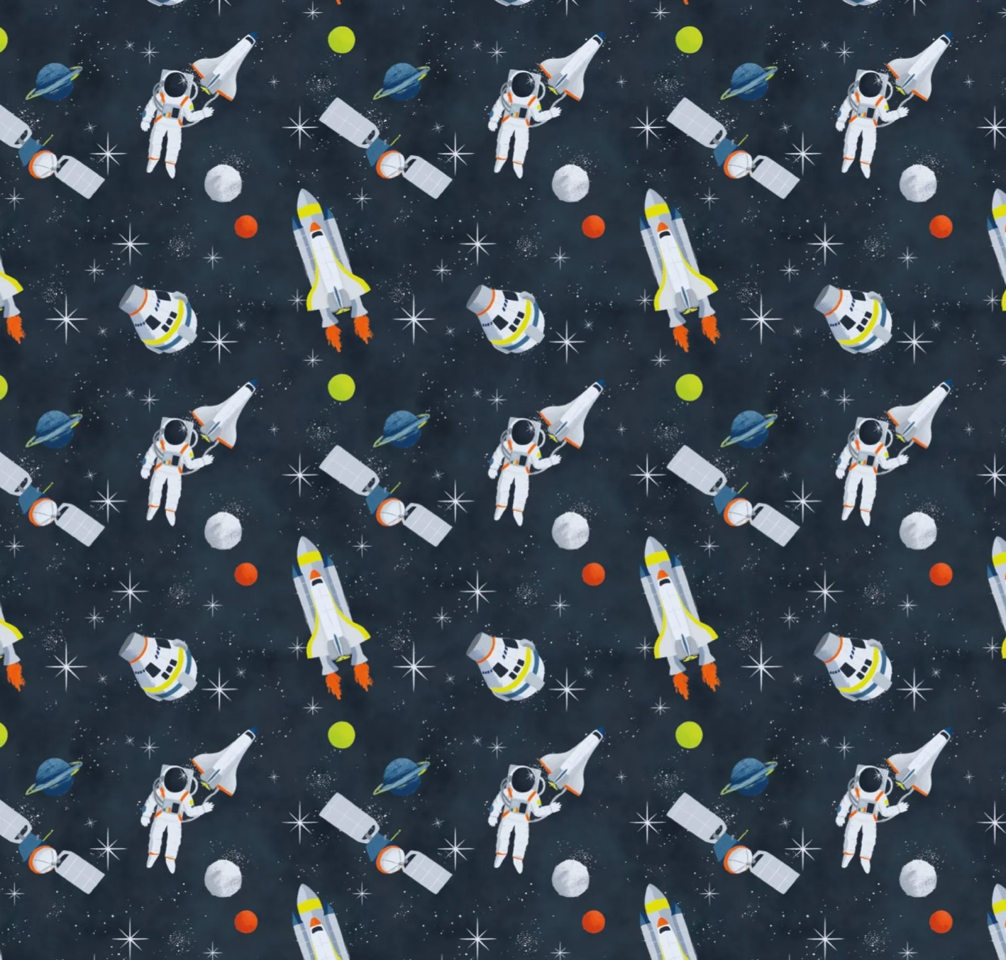 Gift Wrap*Whistlefish Space Travel Wrapping Paper