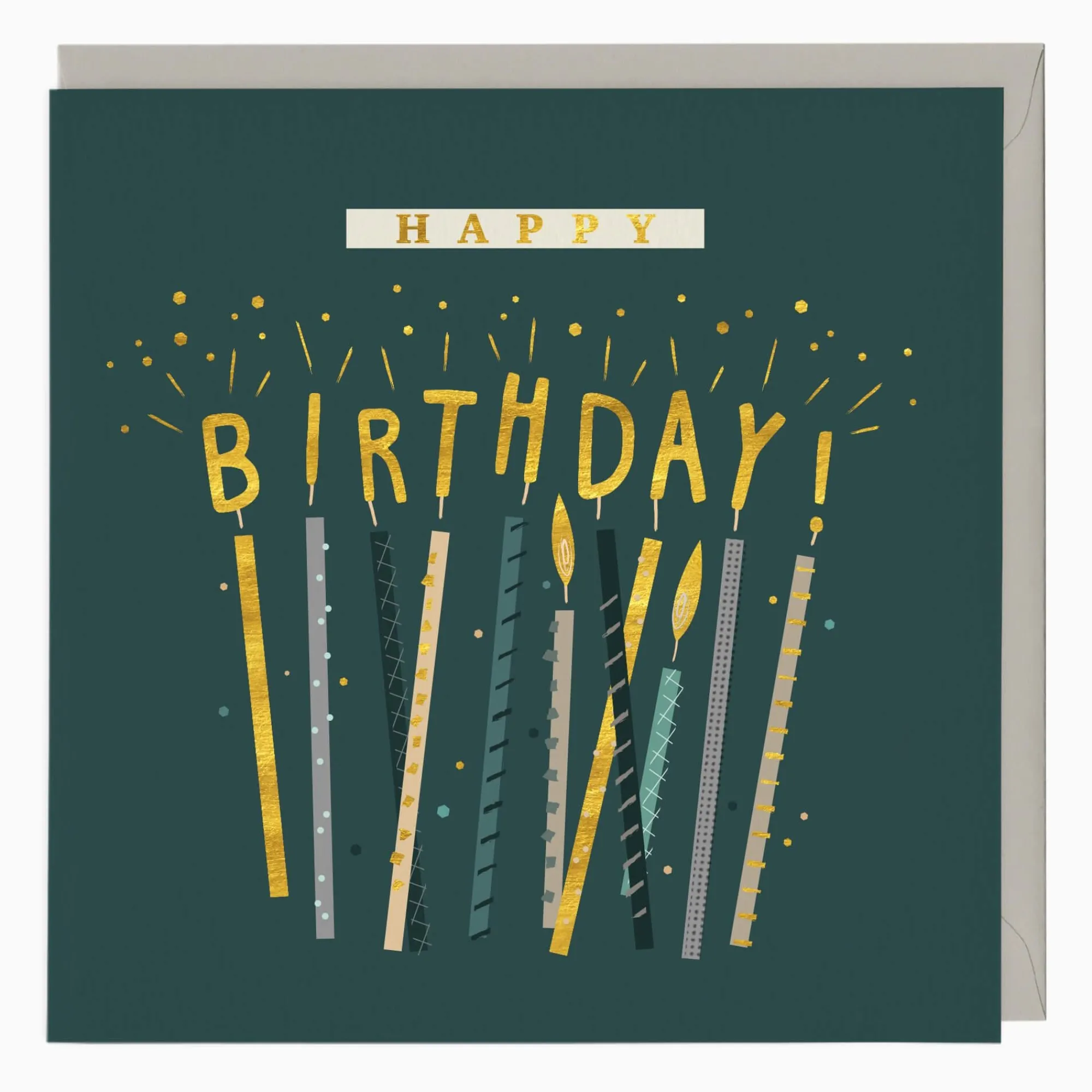 Birthday|For Him*Whistlefish Sparkling Candles Birthday Card