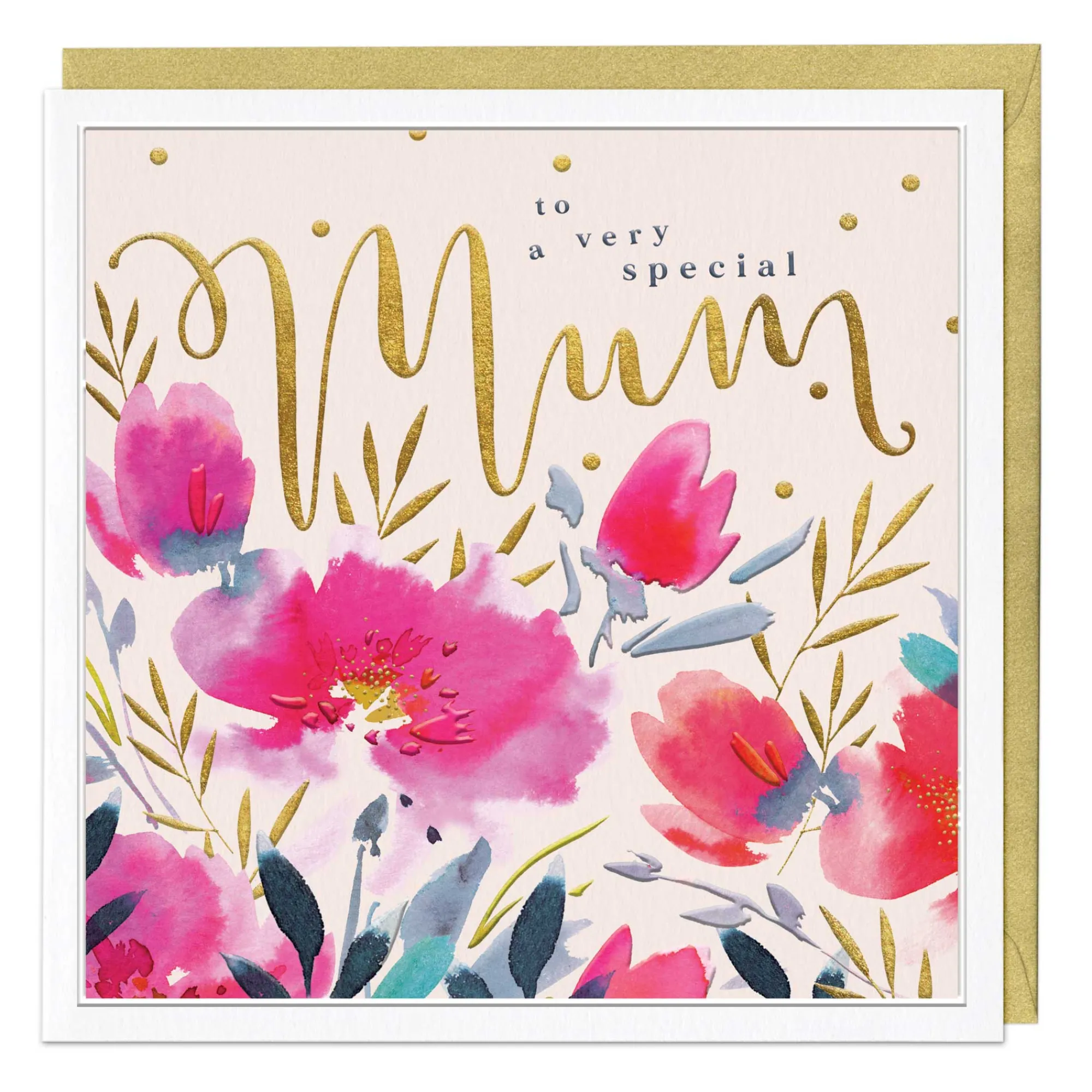 Birthday|Birthday*Whistlefish Special Mum Floral Luxury Card