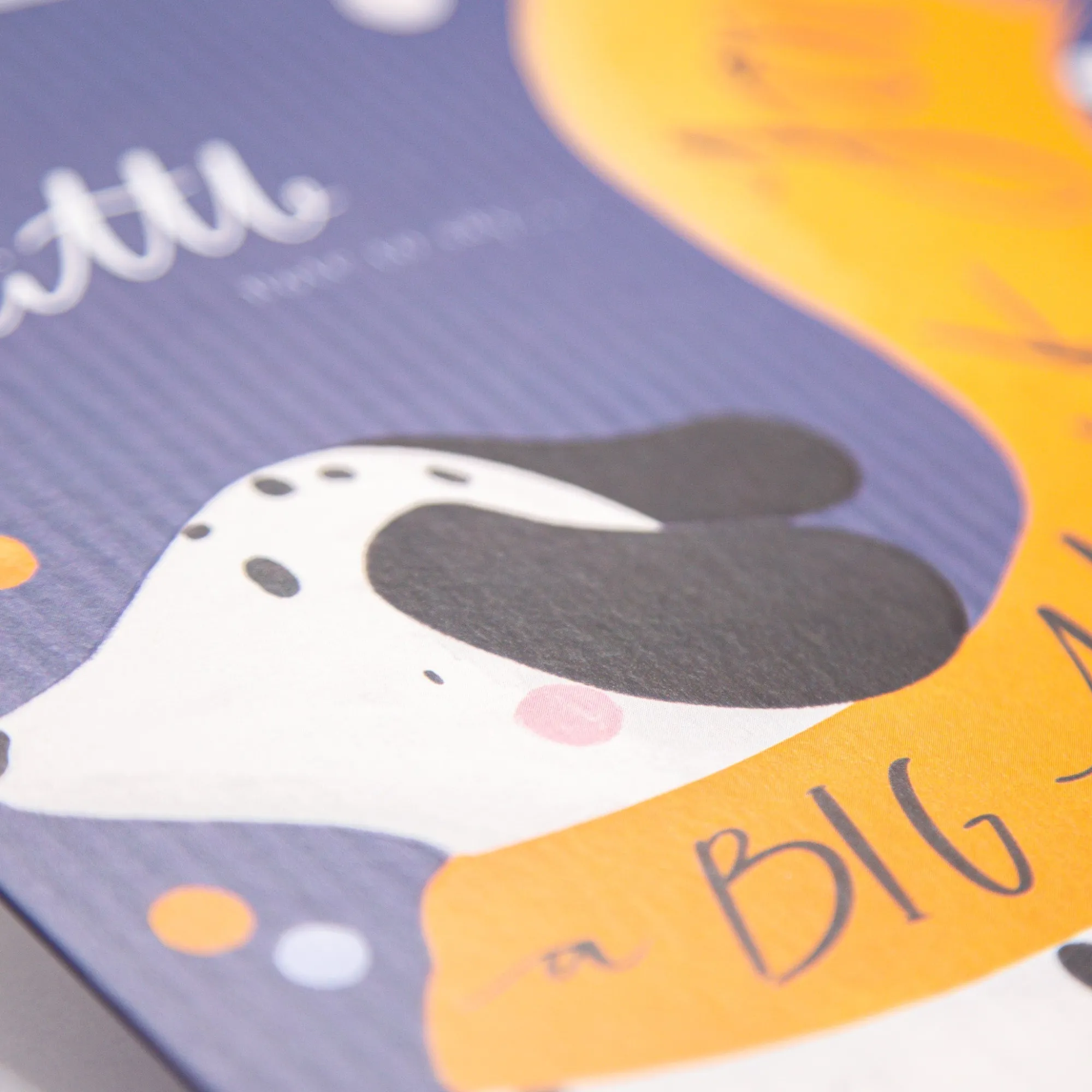 Thank You|Just To Say*Whistlefish Spotty Dog Thank You Card