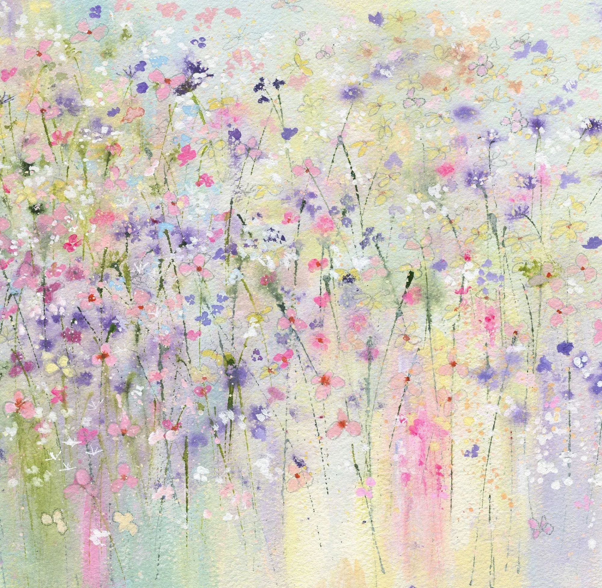 Unframed Prints*Whistlefish Spring Bouquet Art Print