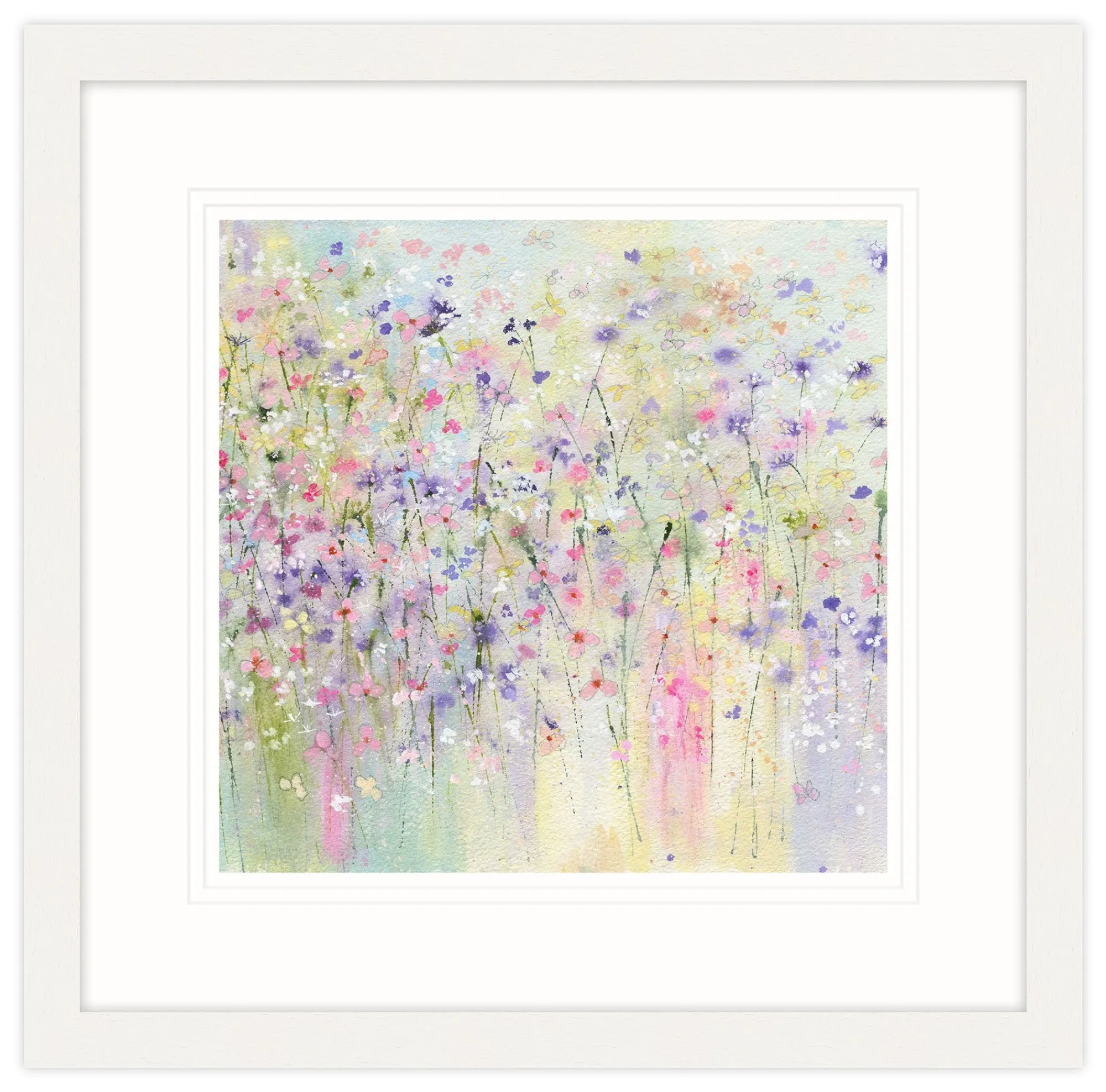 Framed Prints*Whistlefish Spring Bouquet Framed Print