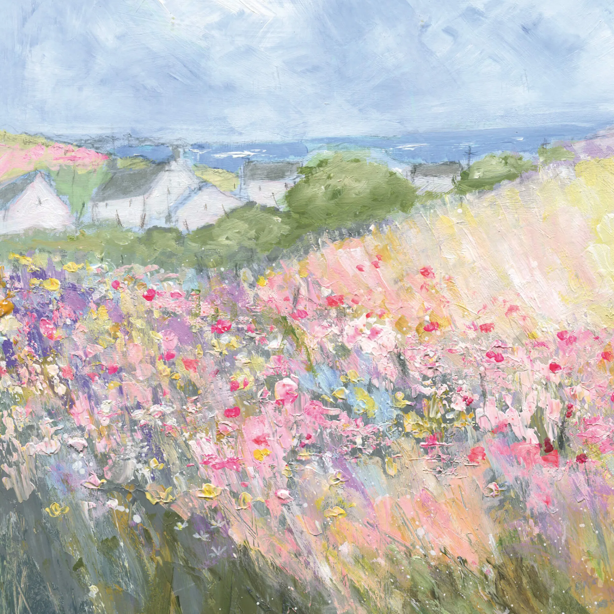 Unframed Prints*Whistlefish Spring Meadow Art Print