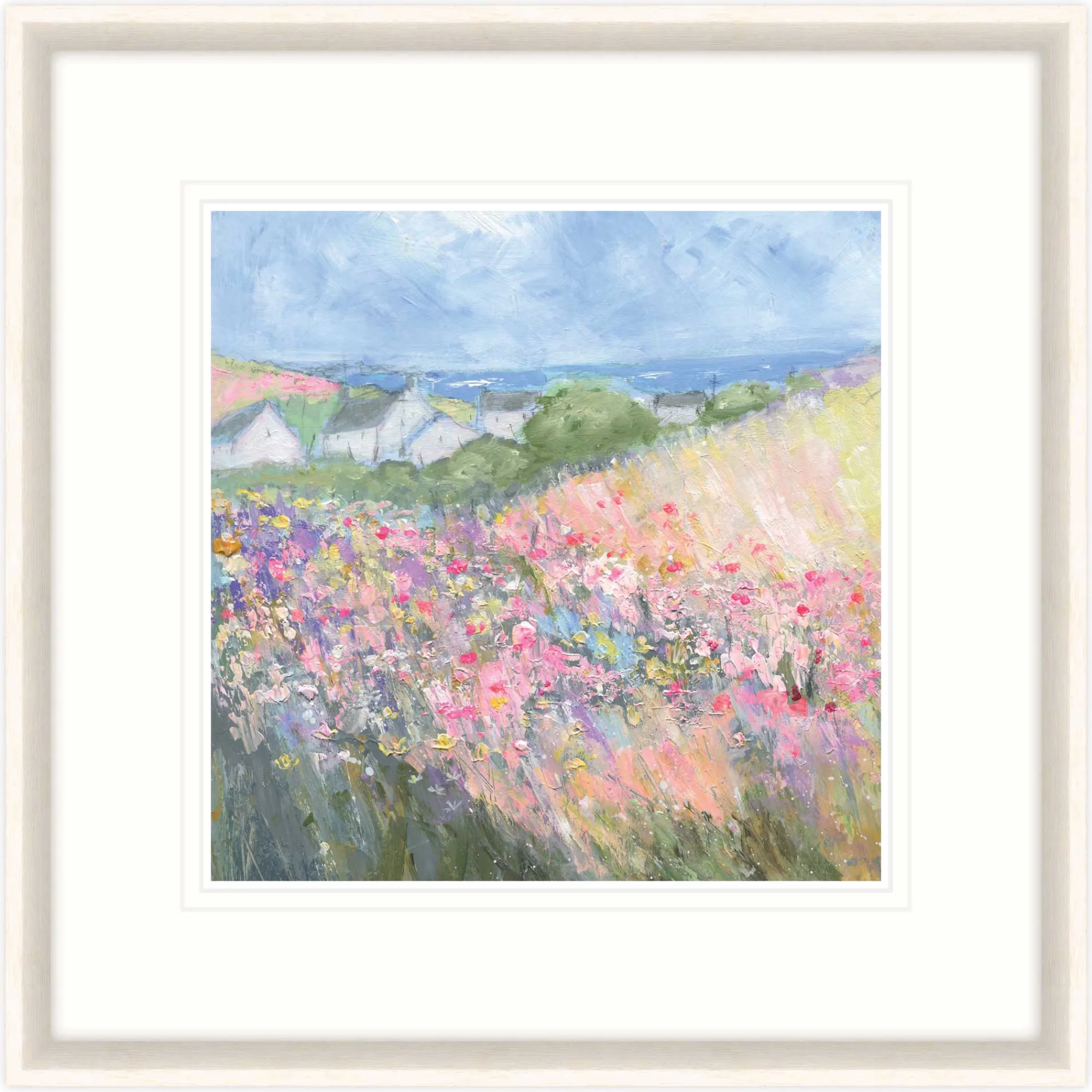 Floral & Flowers|Framed Prints*Whistlefish Spring Meadow Framed Print