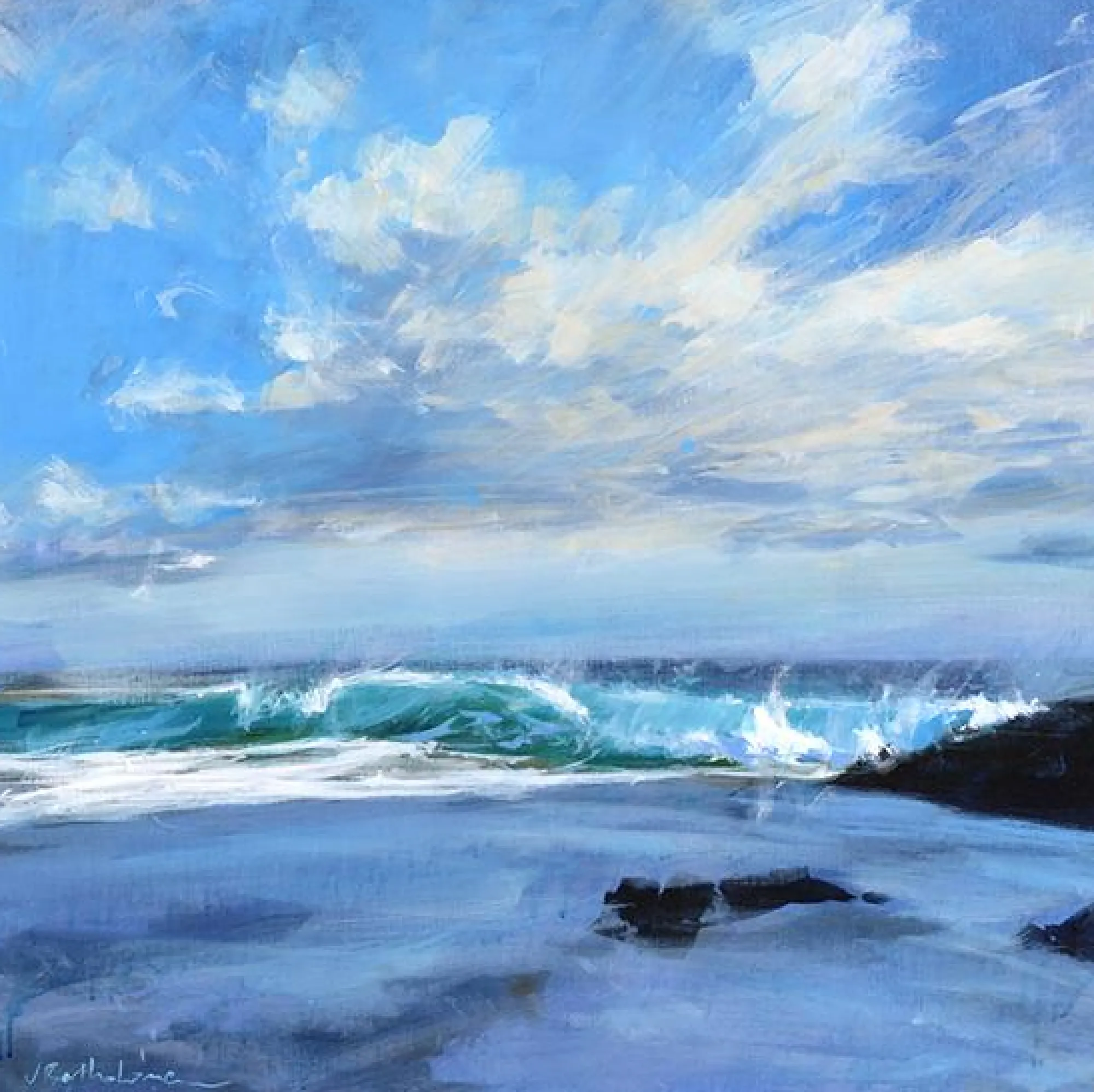Unframed Prints*Whistlefish Spring Tide Art Print