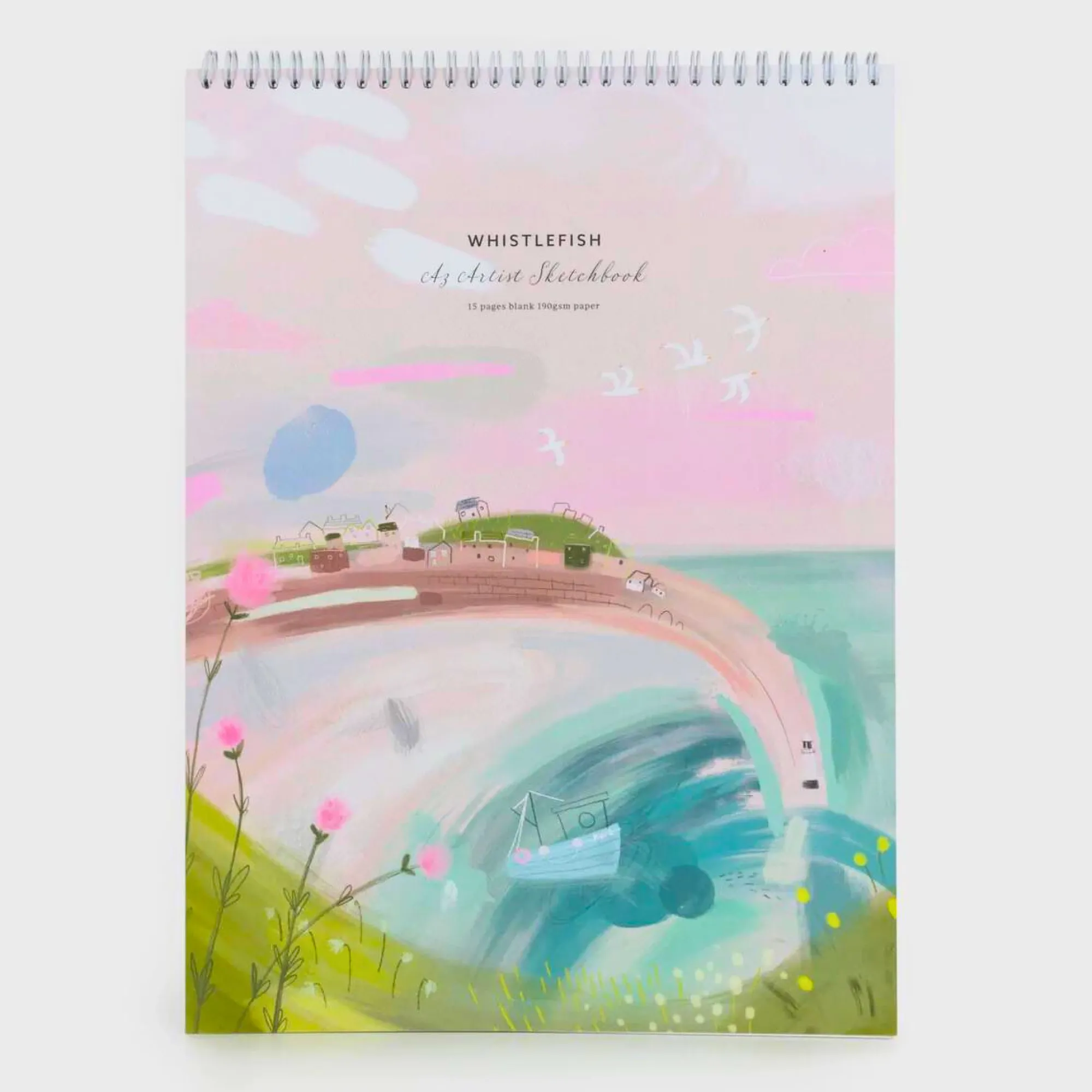 Under £20|Coastal Gifts*Whistlefish St Ives A3 Sketchbook