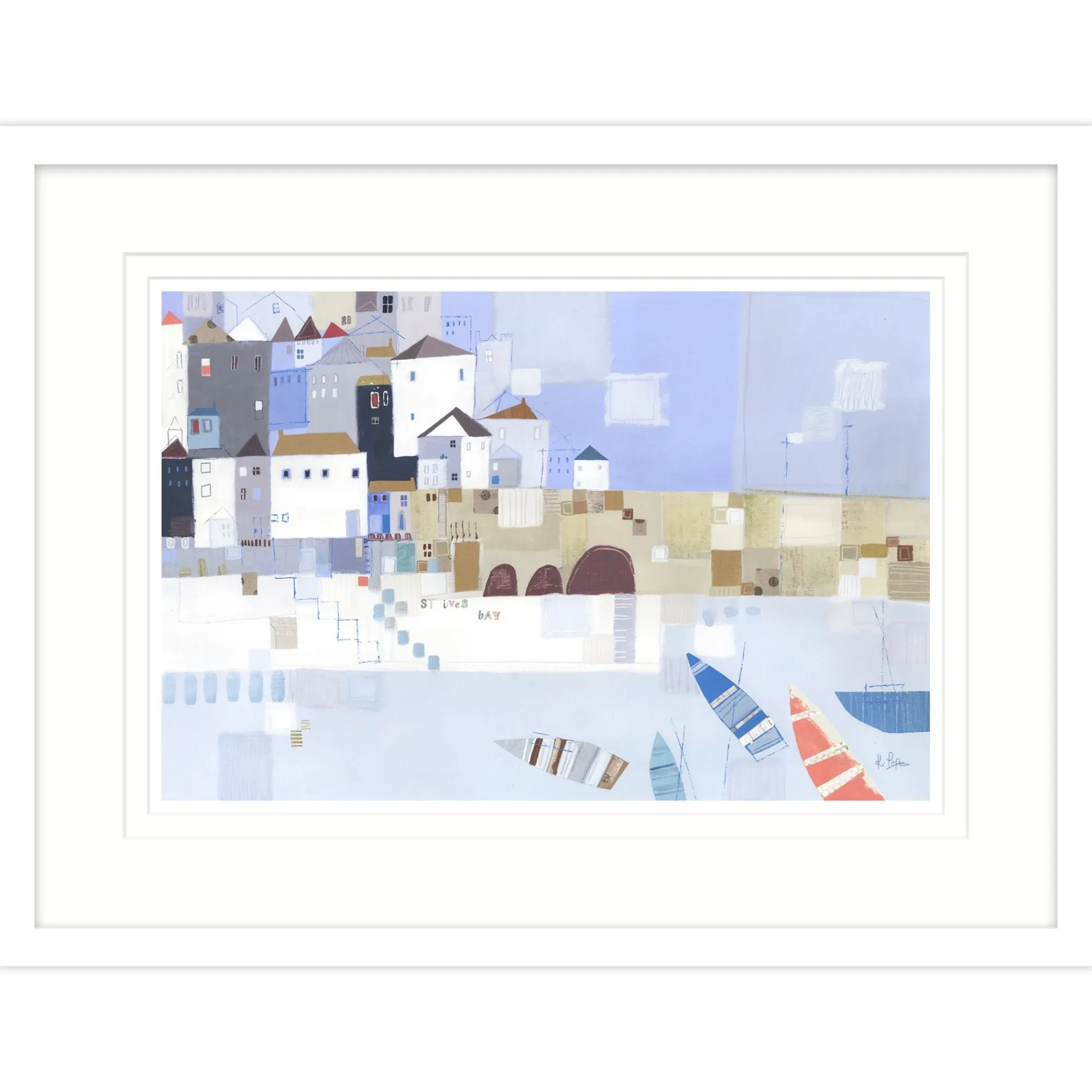 St Ives|Cornwall*Whistlefish St Ives Bay Framed Print