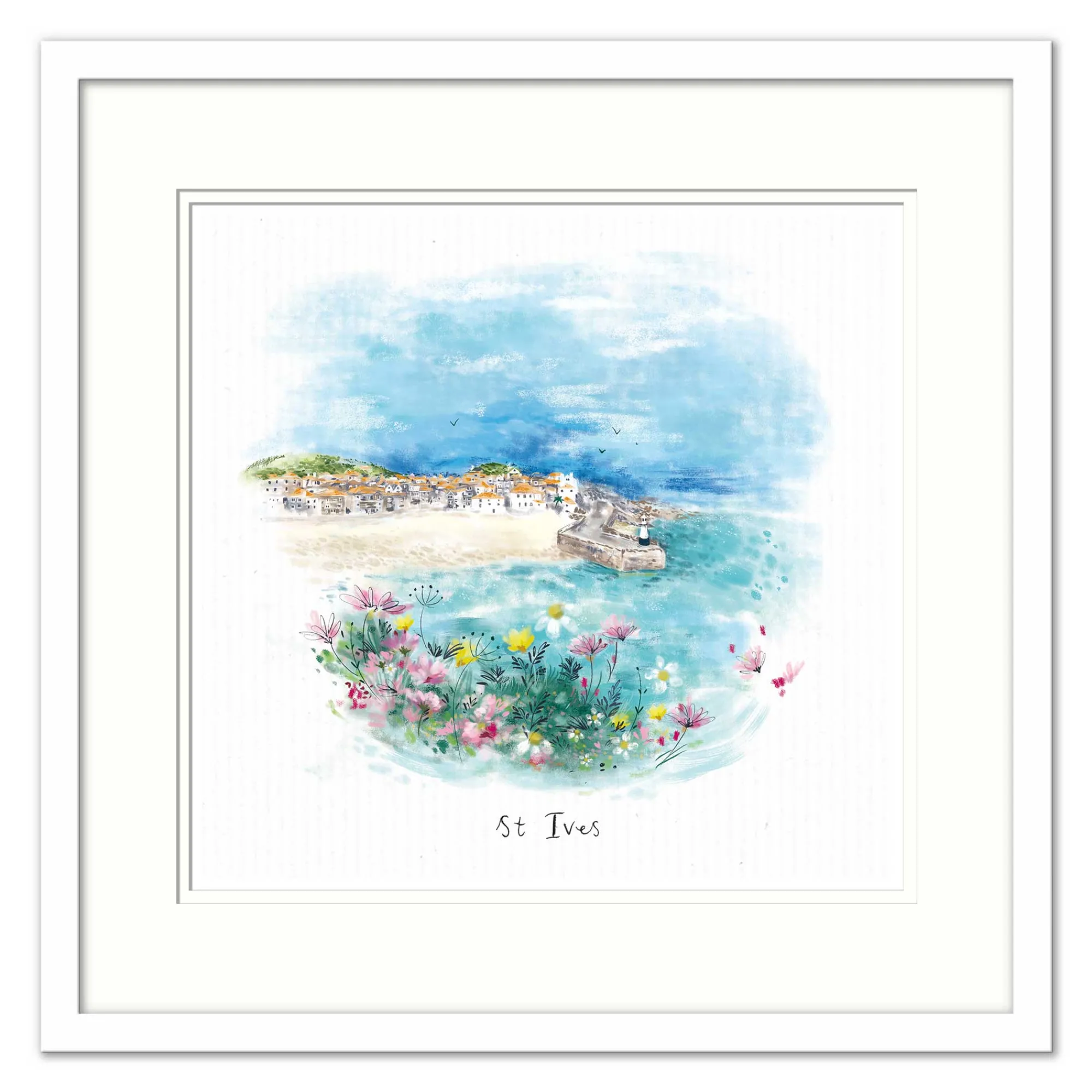 St Ives|Cornwall*Whistlefish St Ives Dream View Small Framed Print