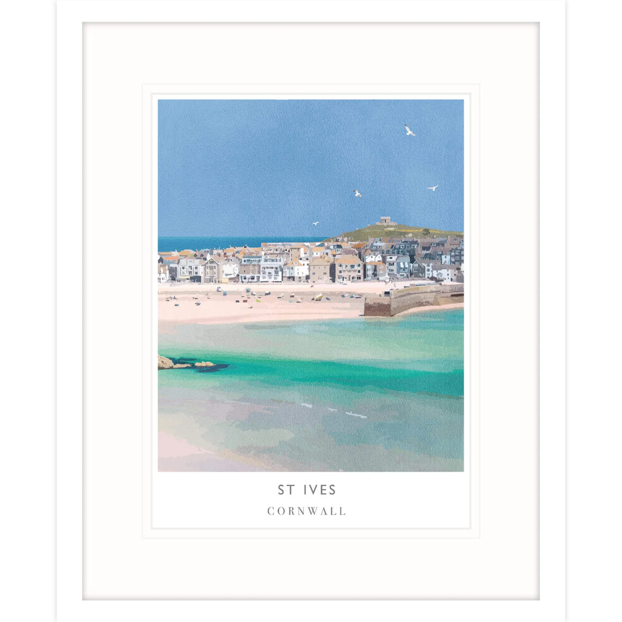 St Ives|Cornwall*Whistlefish St Ives Framed Print