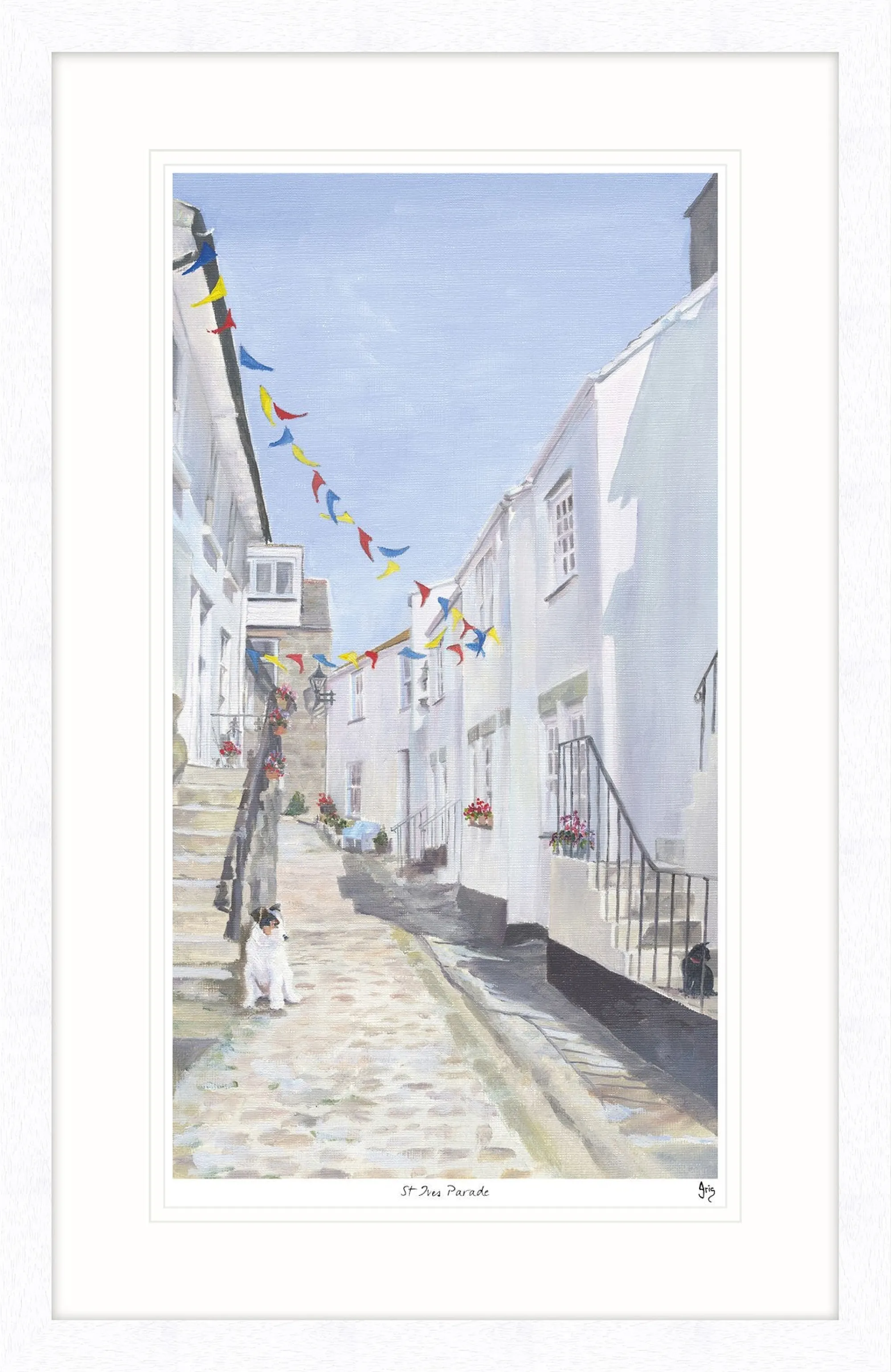 St Ives|Cornwall*Whistlefish St Ives Parade Framed Print