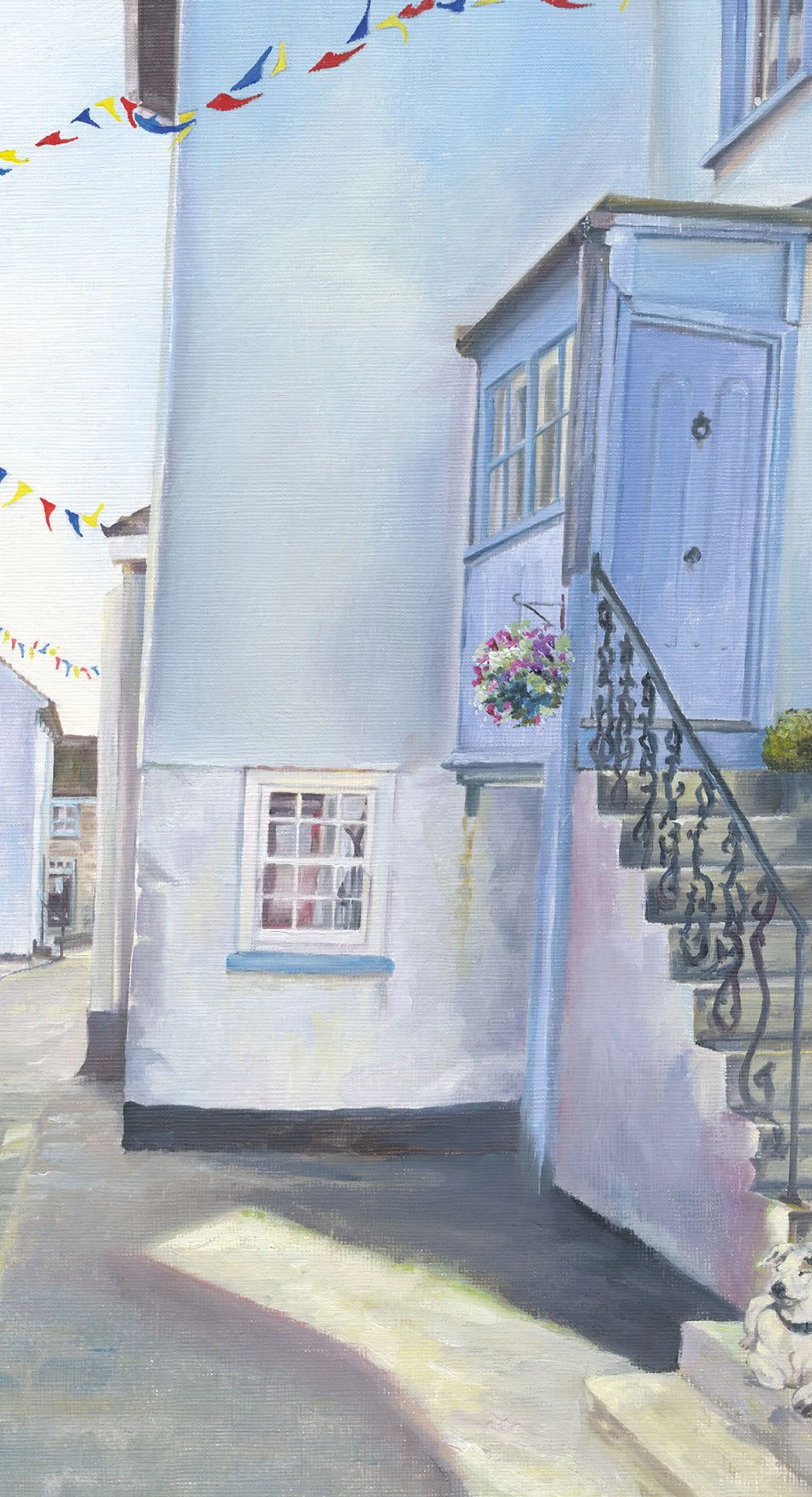 Unframed Prints*Whistlefish St Ives Side Street Art Print