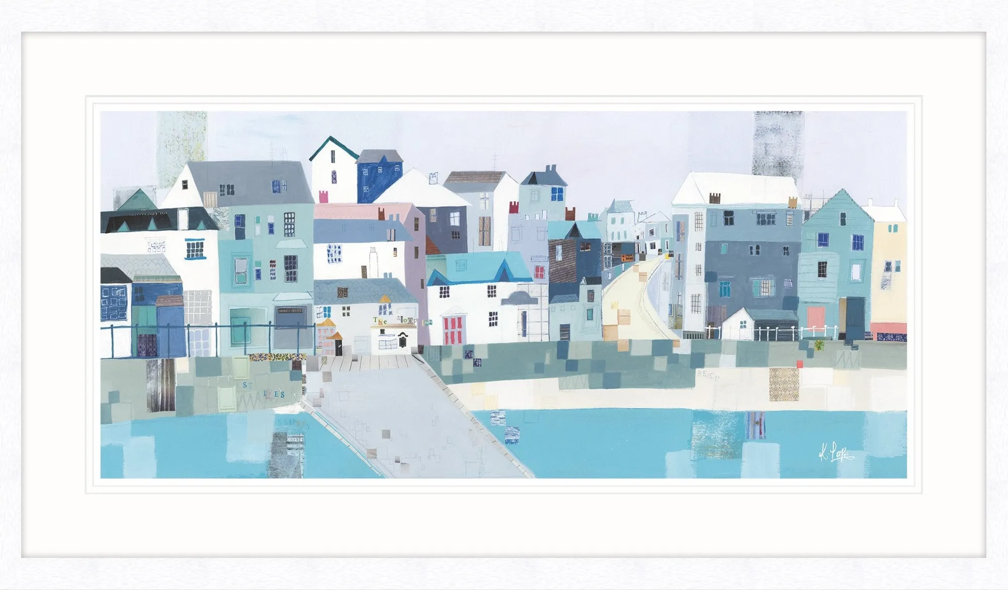 St Ives|Cornwall*Whistlefish St Ives Slipway Framed Print