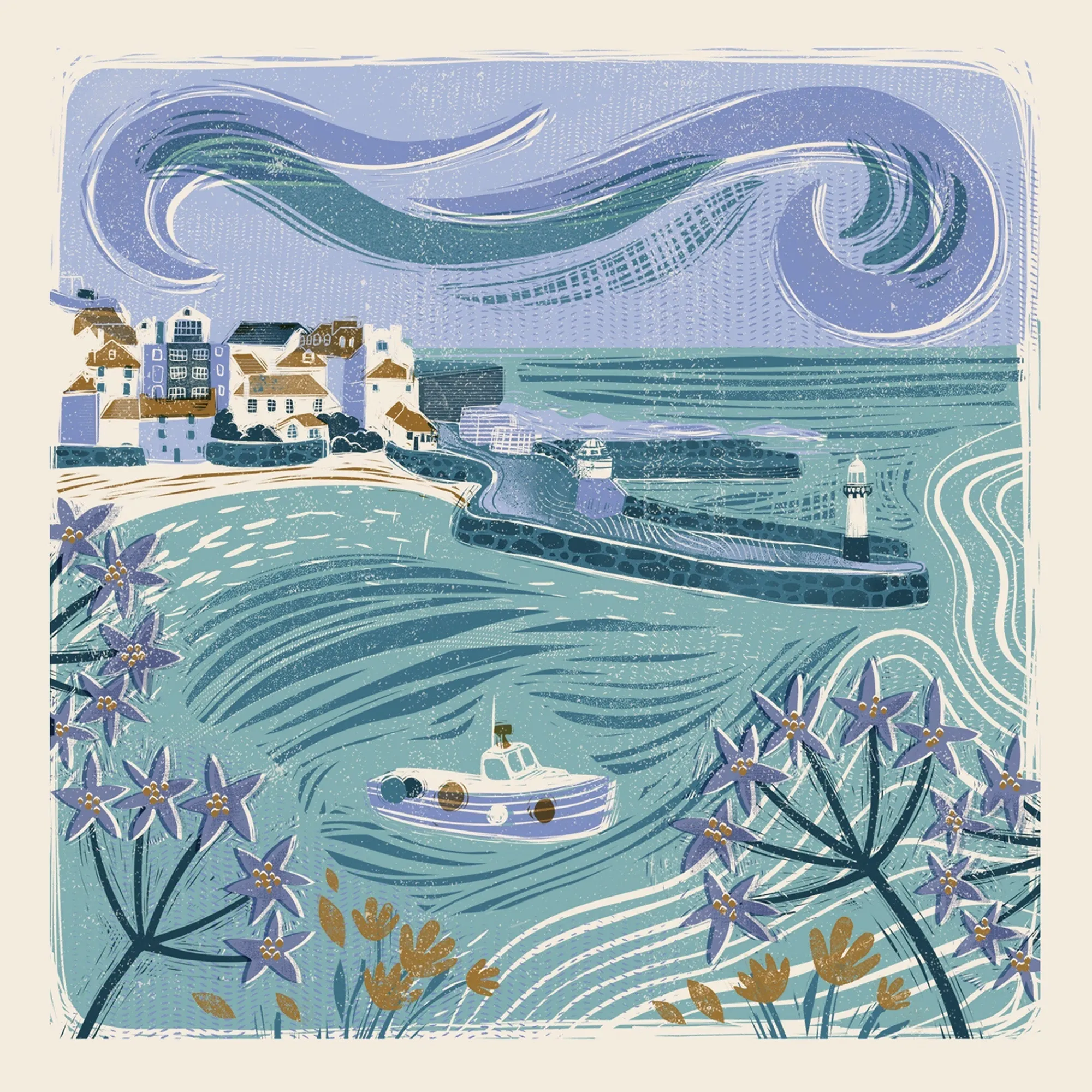Unframed Prints*Whistlefish St Ives Summer Art Print