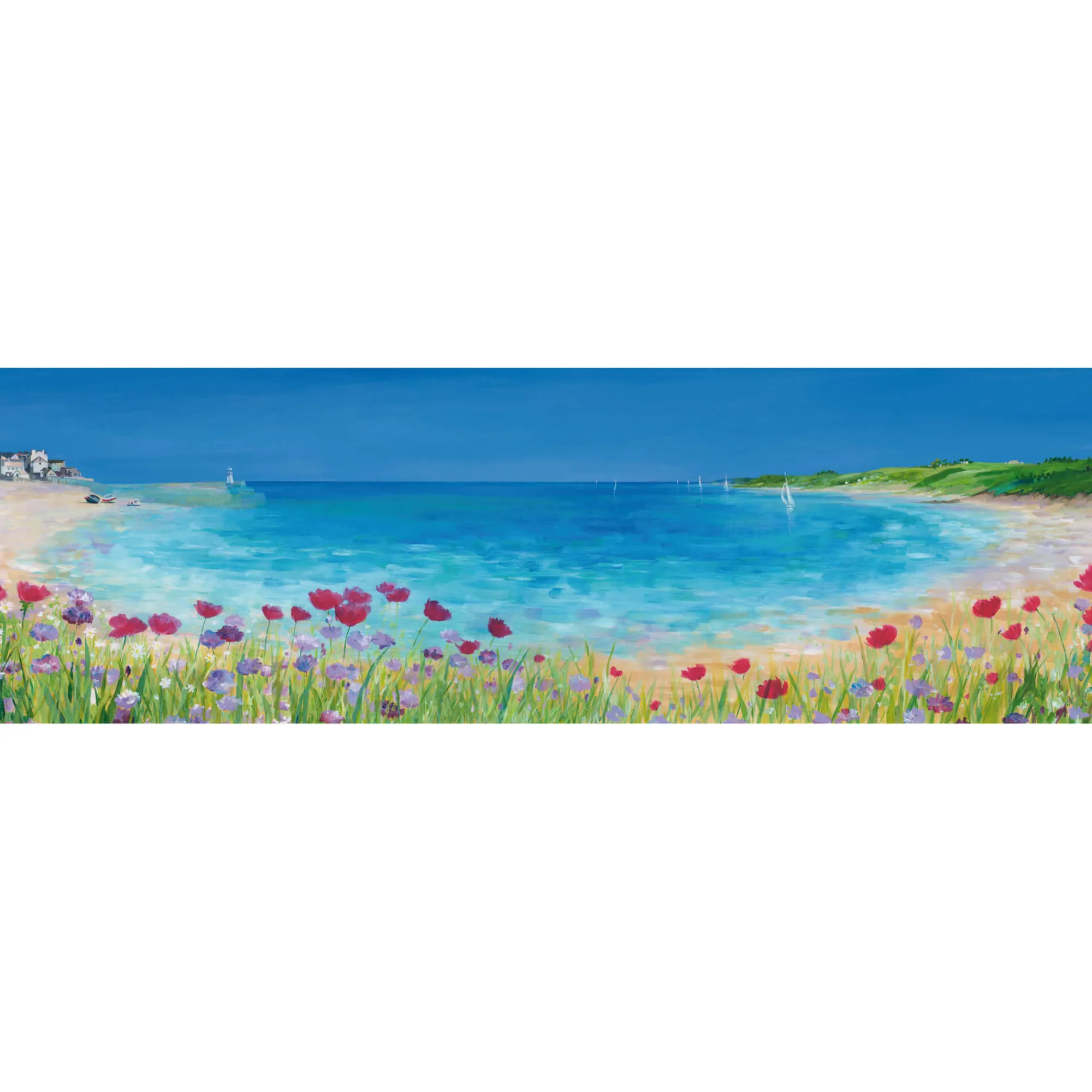 Unframed Prints*Whistlefish St Ives Summer Bouquet Art Print
