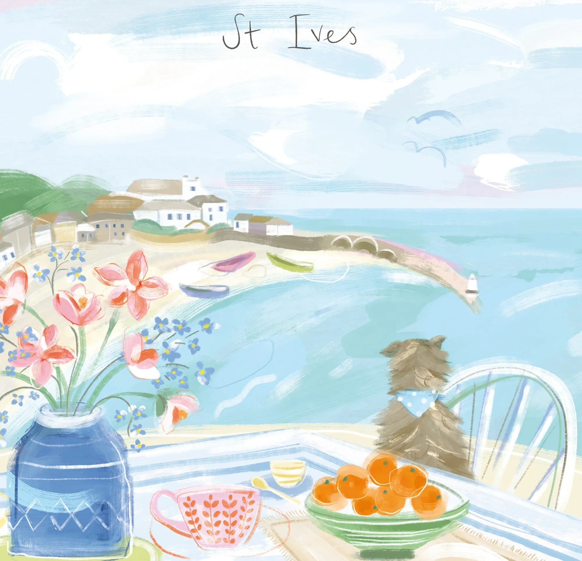 Unframed Prints*Whistlefish St Ives Window Small Art Print